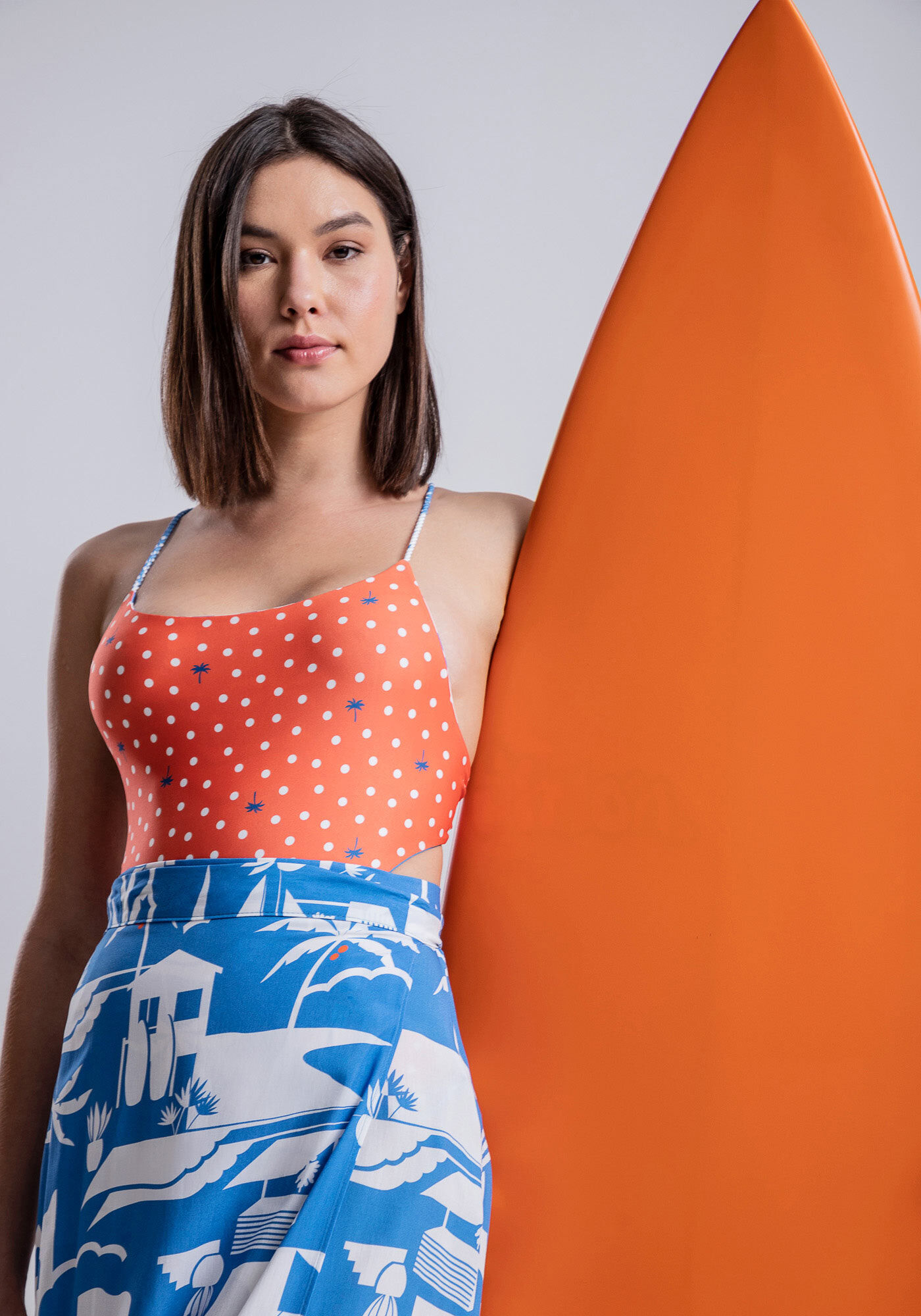 Mai&ocirc; Dupla Face Cut Out com Amarra&ccedil;&atilde;o, PRACA, large.