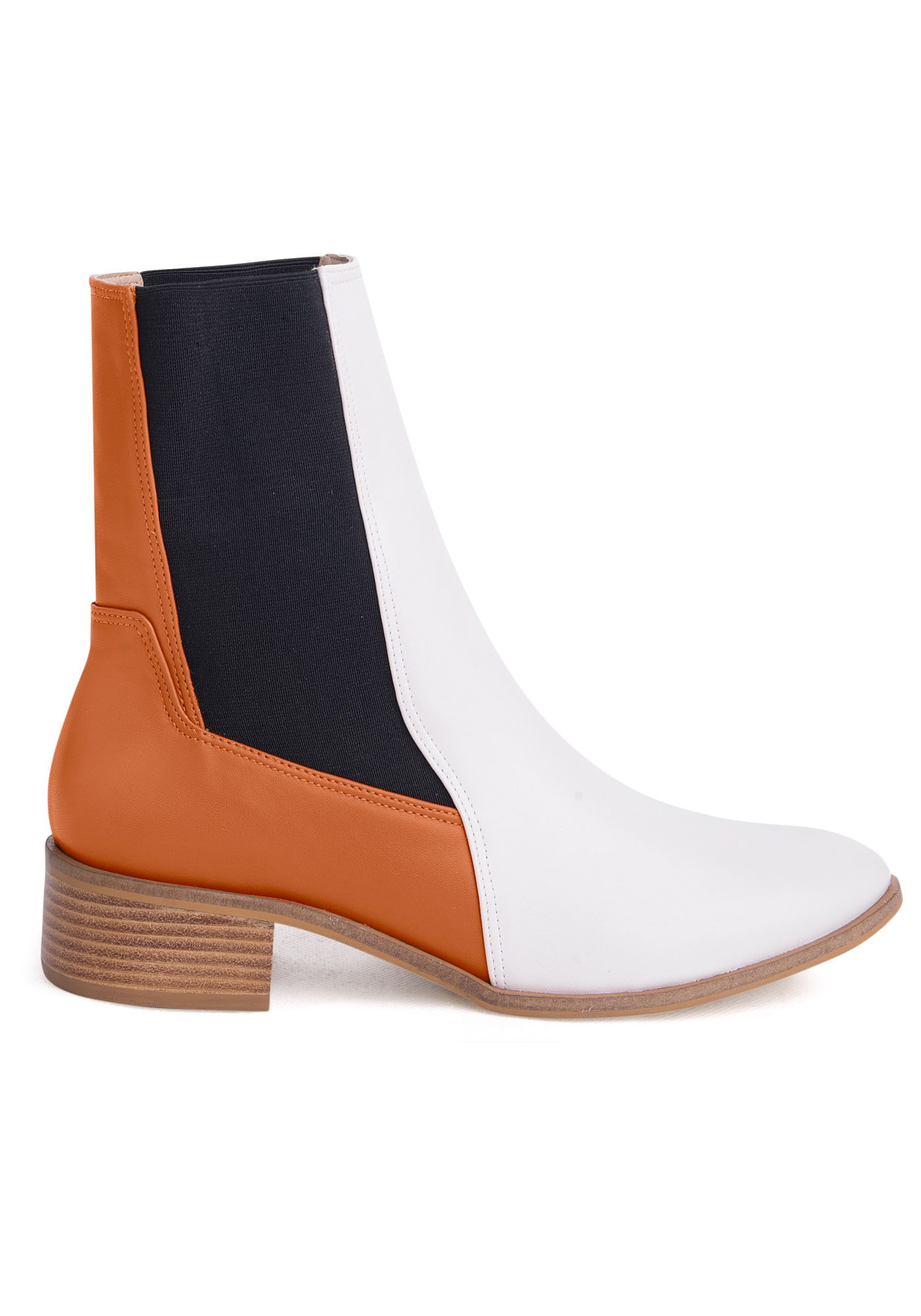 Bota Cano M&eacute;dio com Recortes, , large.