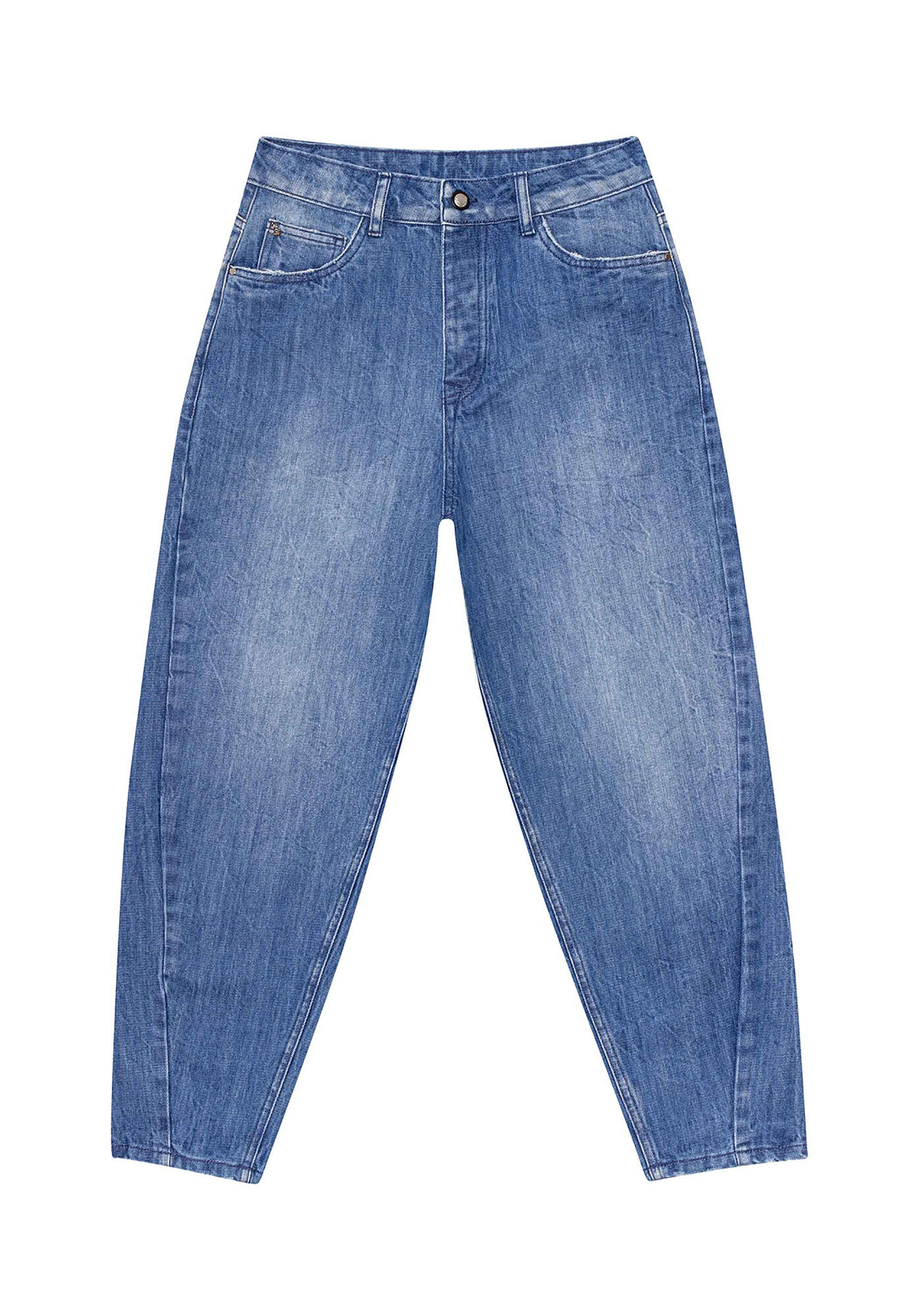 Cal&ccedil;a Jeans Cintura Alta Mommy, , large.