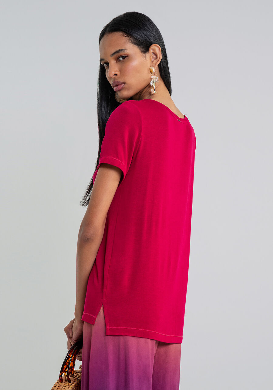 Blusa Básica Abertura Barra, . Blusa Básica Abertura Barra, , large.