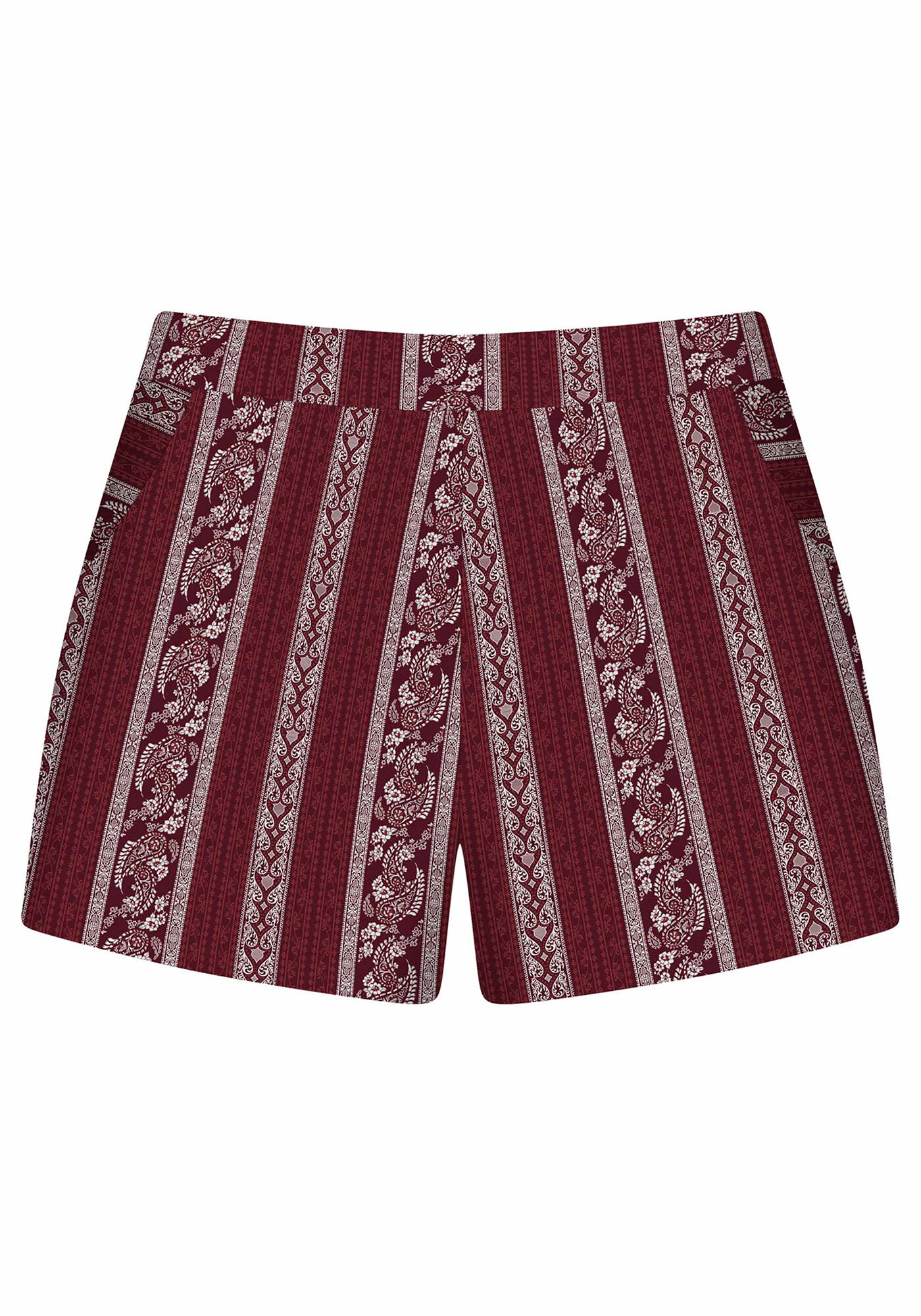Shorts Estampado em Tecido Boho, , large.