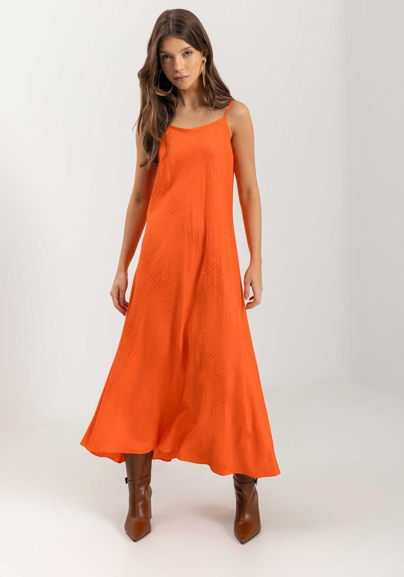 Vestido Ch&aacute; De Al&ccedil;as Em Jacquard Zebra, , large.