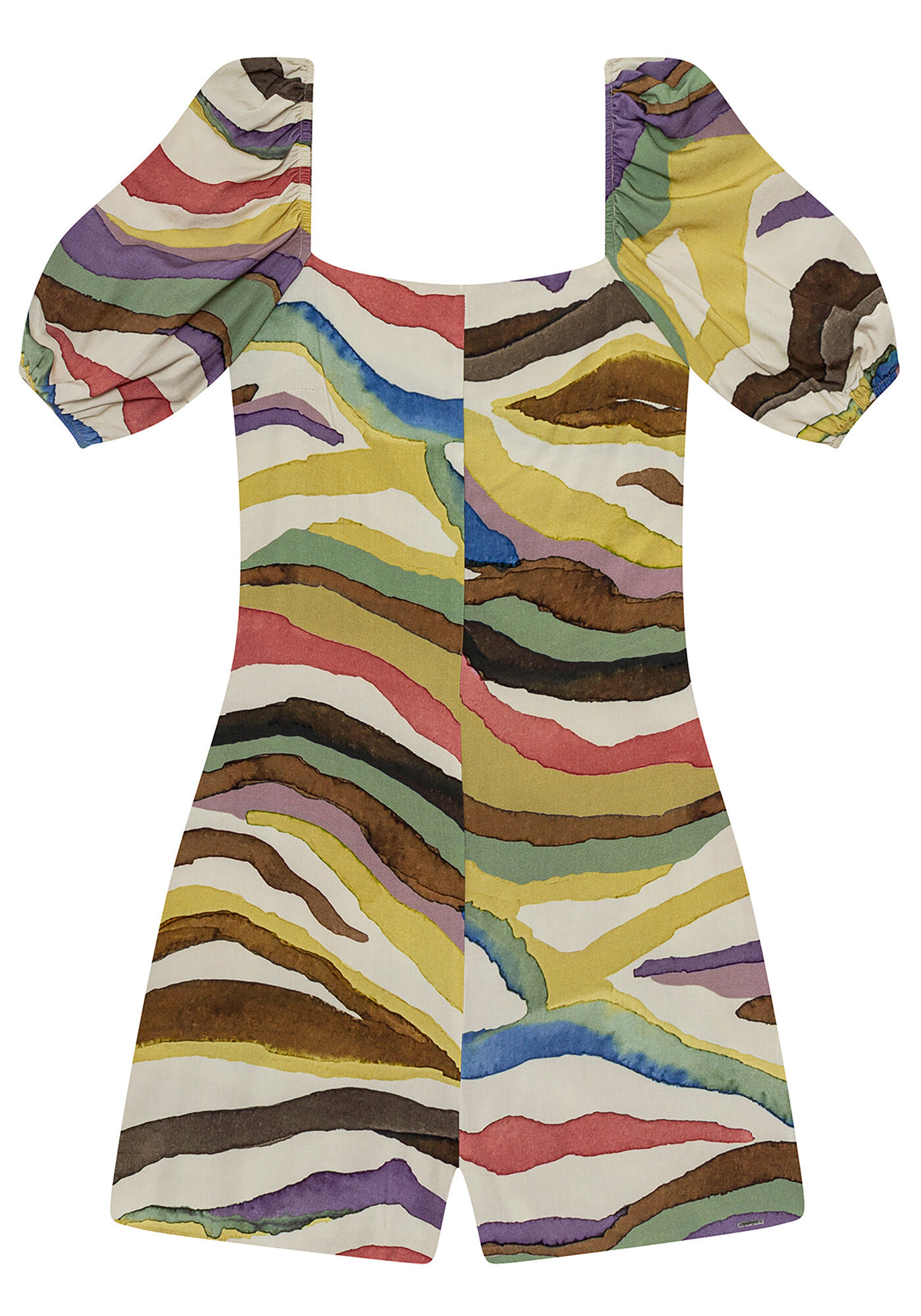 Macac&atilde;o Tecido Rayon Bali Curto, , large.