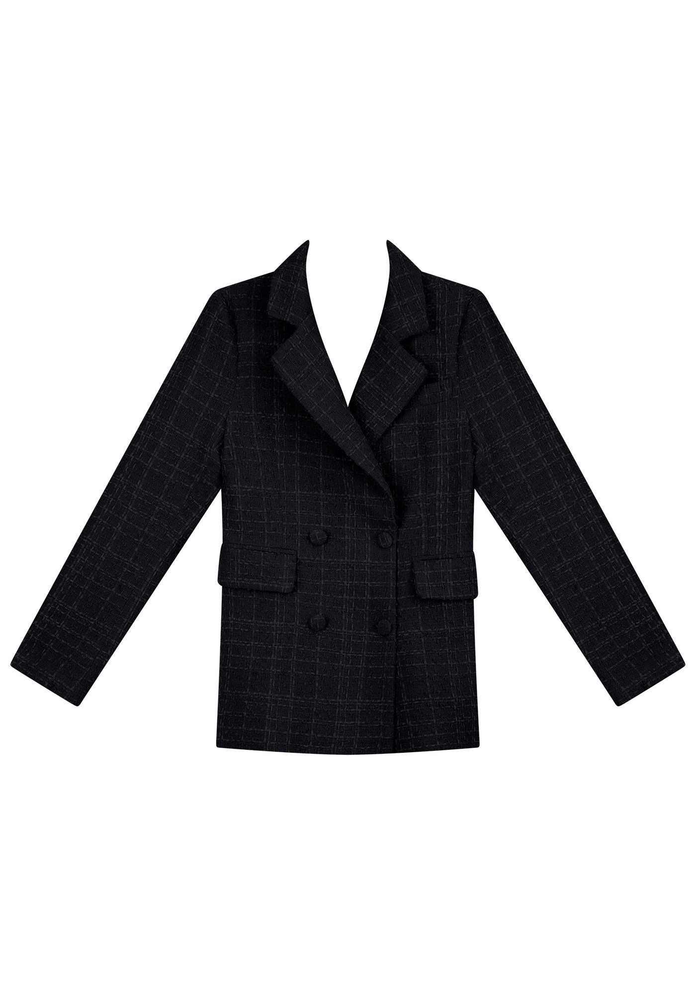 Blazer Alfaiataria em Tweed Boyfriend, , large.