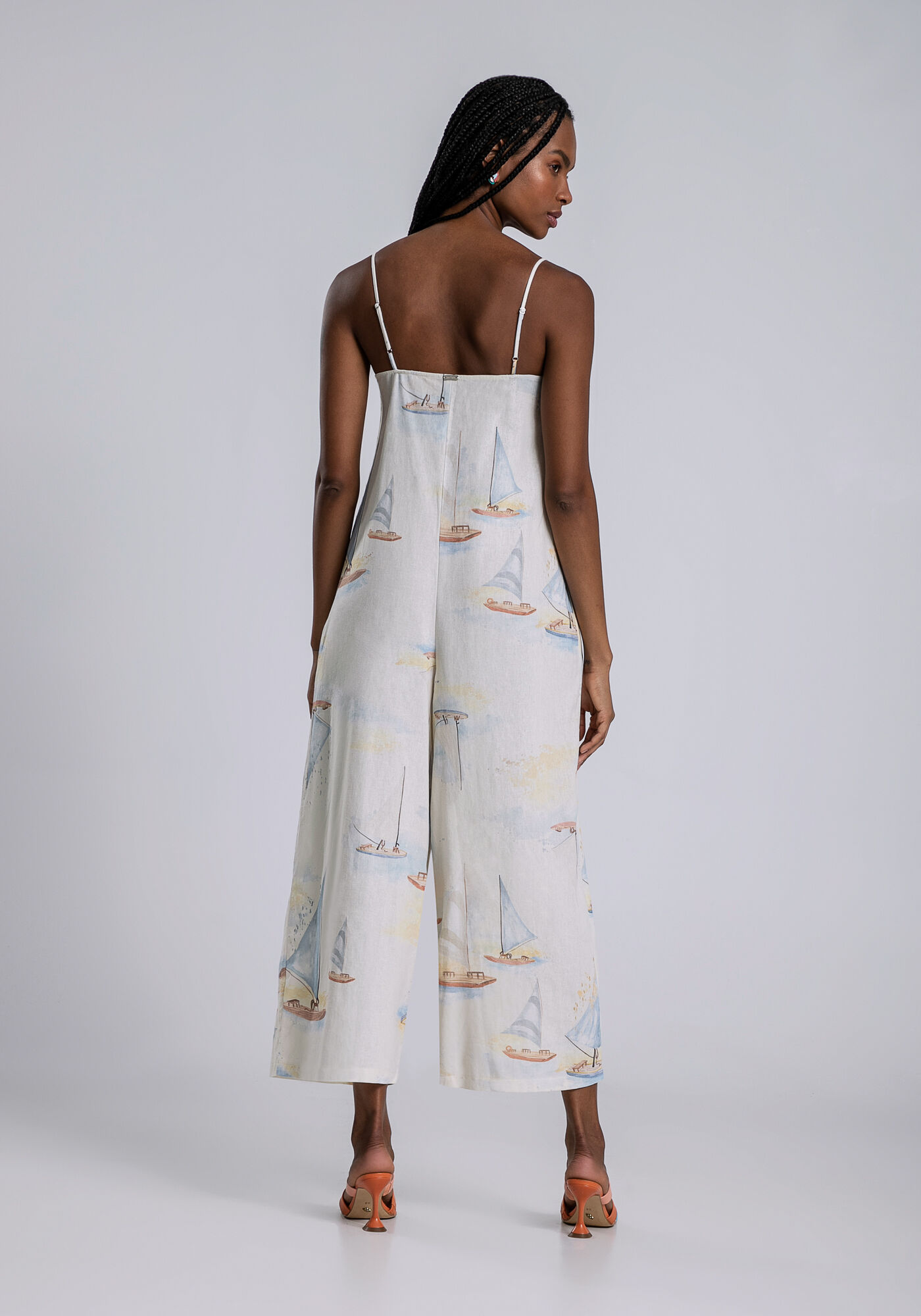 Macac&atilde;o Midi em Linho com Prega, MARACAIPE, large.