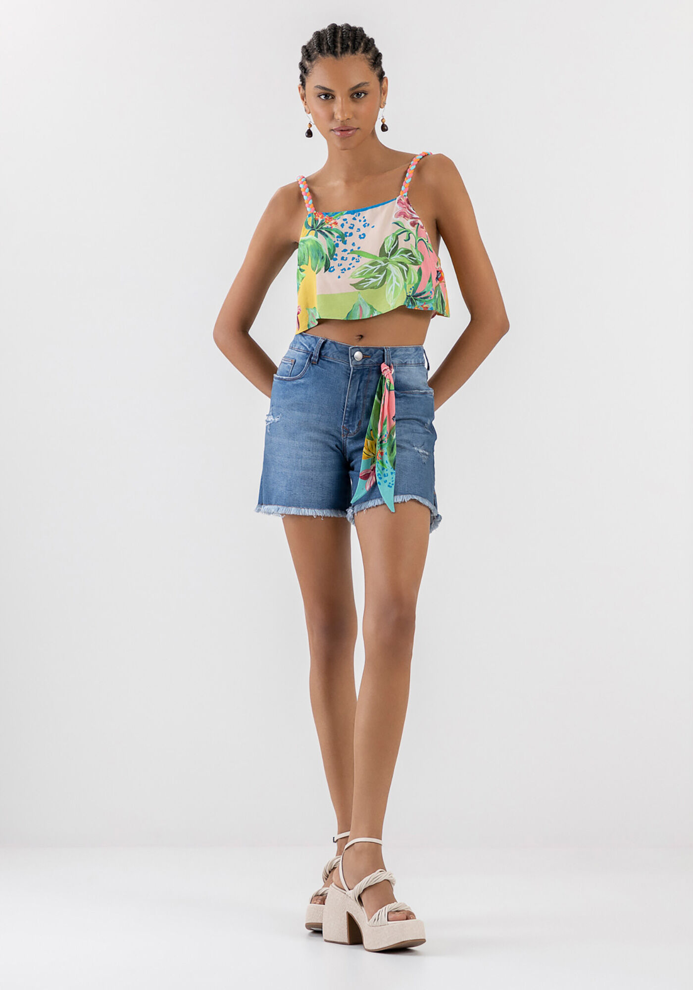 Short jeans hot sale justo