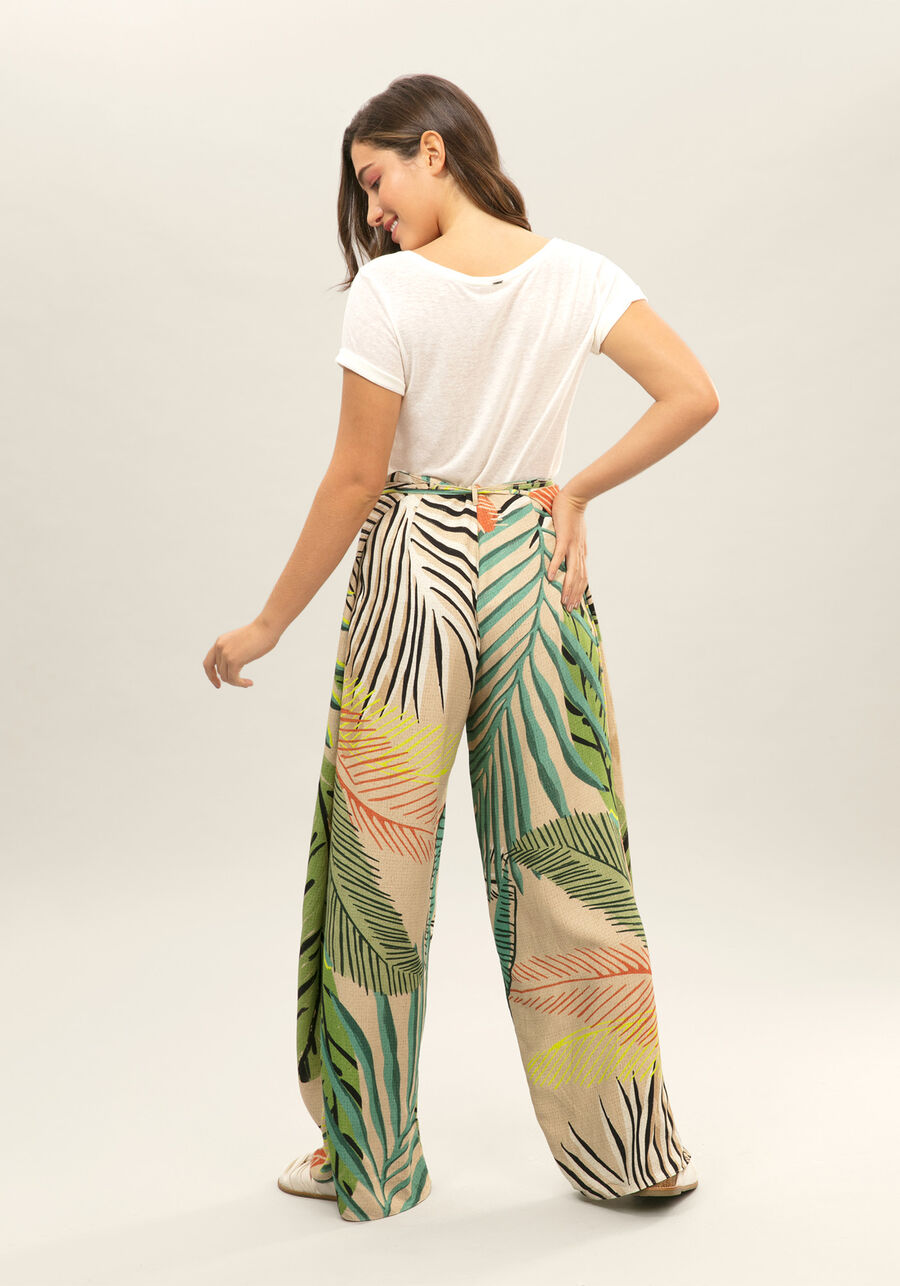 Calça Pantacourt Estampa, . Calça Pantacourt Estampa, , large.