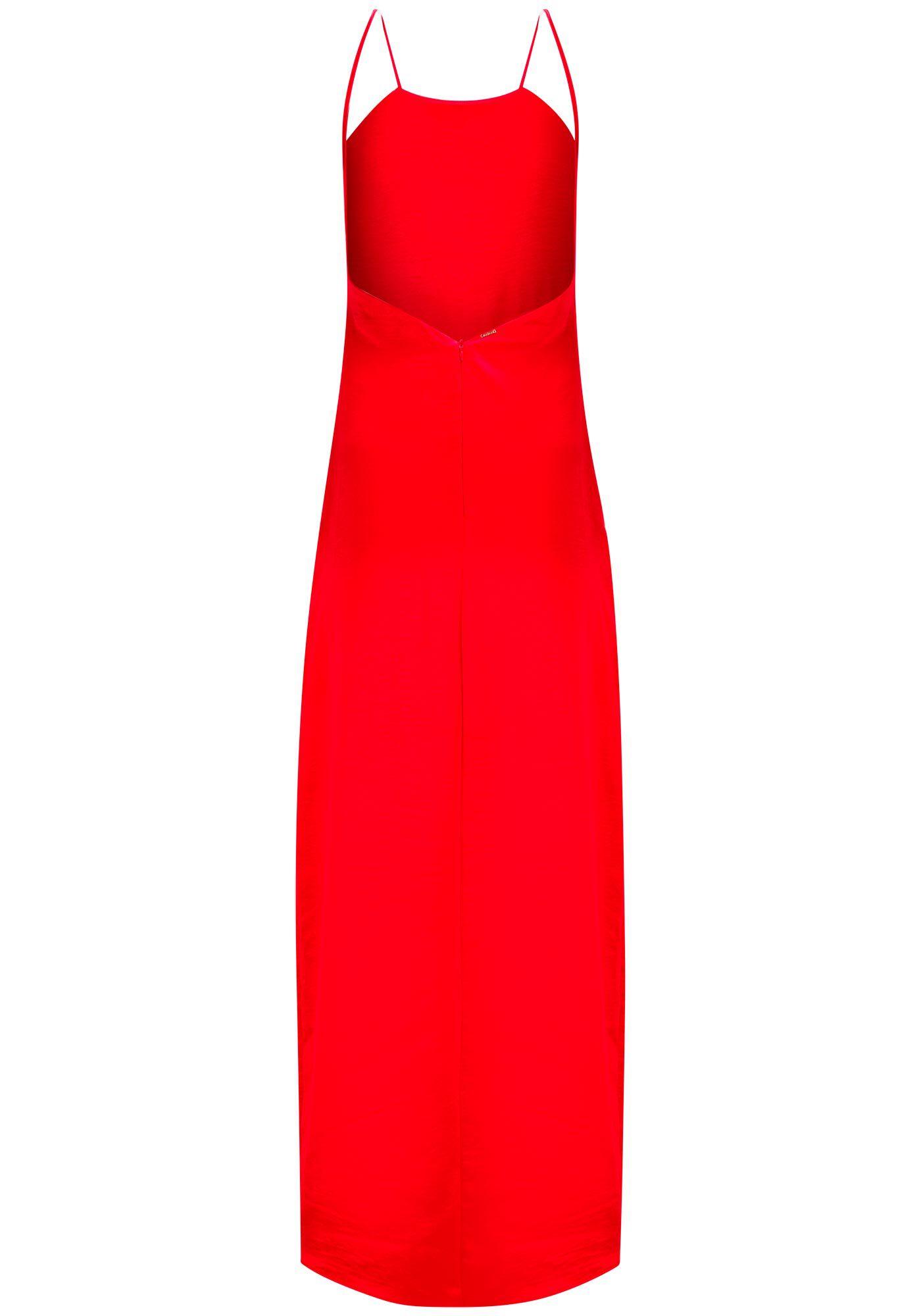 Vestido Longo Costas Cavadas com Strass, , large.