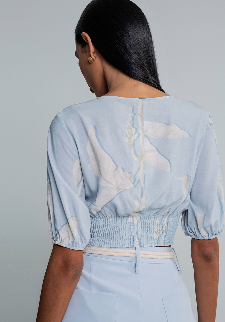 Blusa Cropped Recorte Busto Estampa, . Blusa Cropped Recorte Busto Estampa, , large.