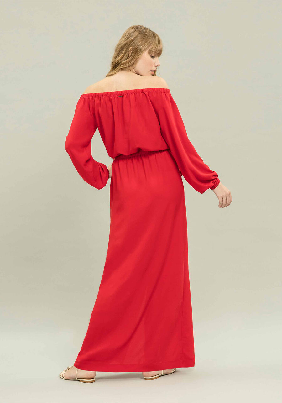 Vestido Longo Manga Longa, . Vestido Longo Manga Longa, , large.
