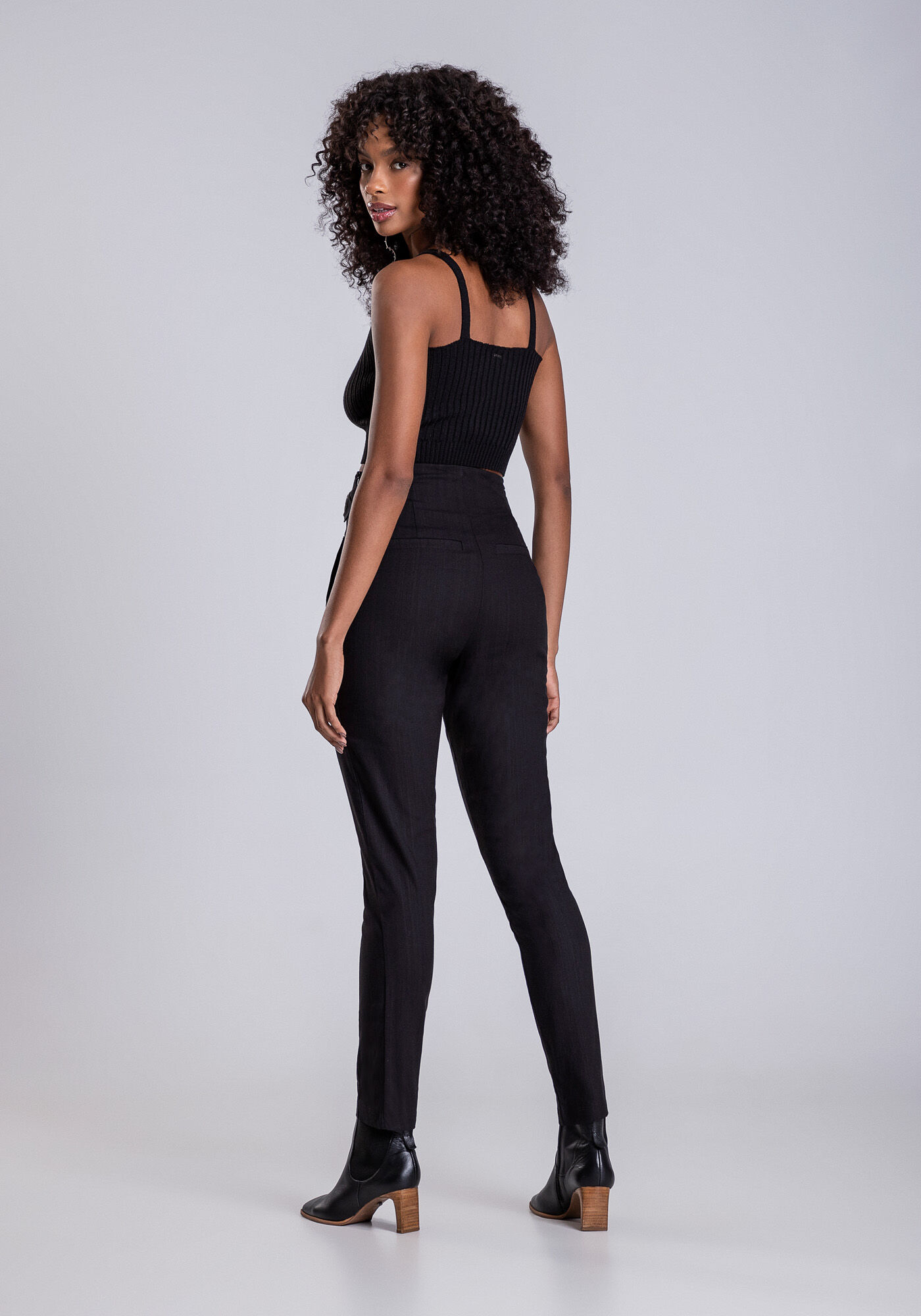 Blusa com Al&ccedil;as Cropped Tric&ocirc;, , large.