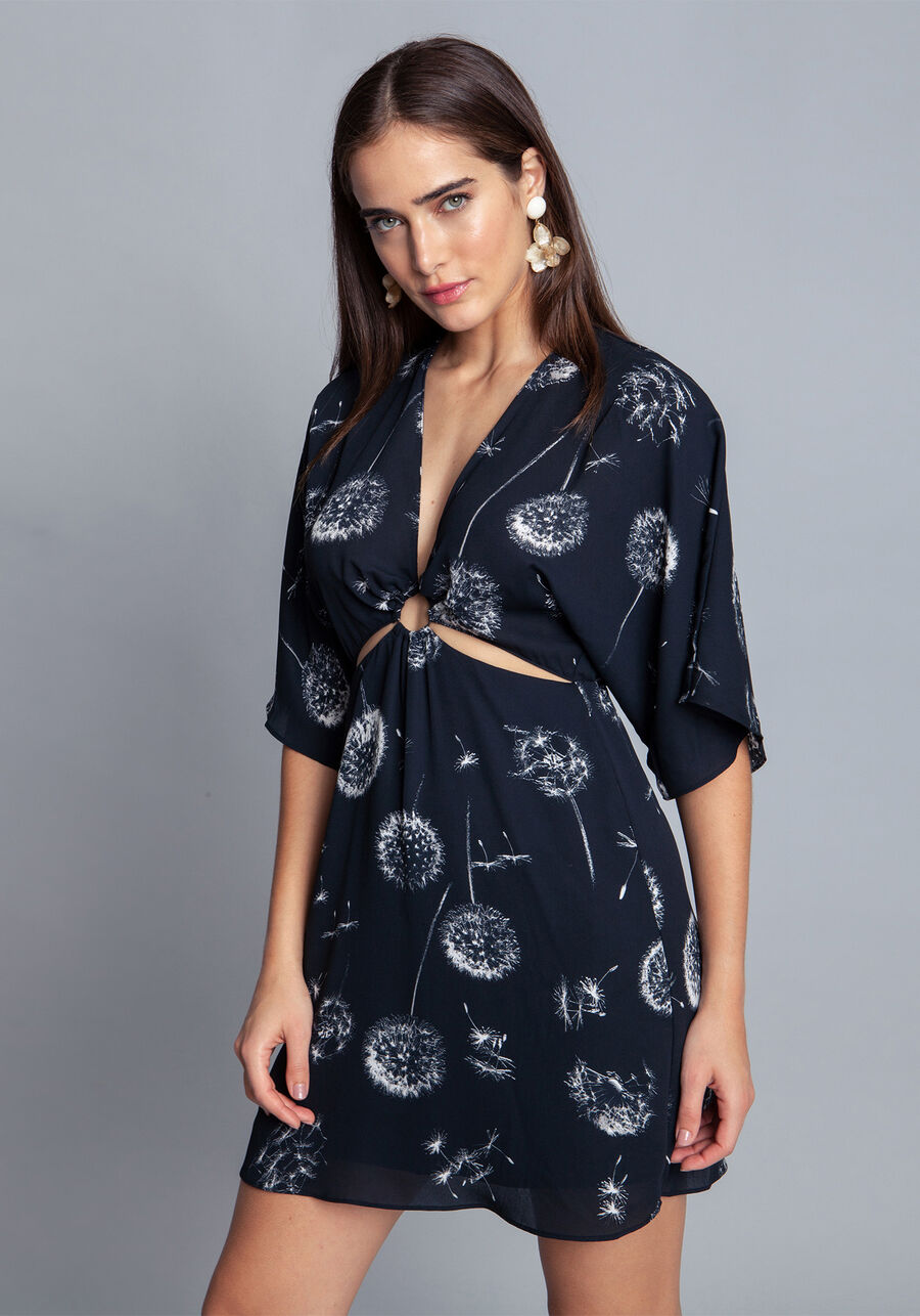 Vestido Tecido Crepe Chiffon Curto, . Vestido Tecido Crepe Chiffon Curto, , large.