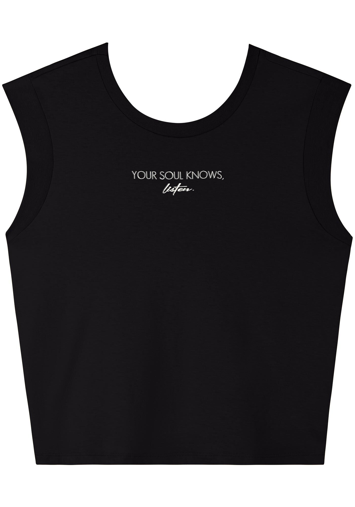 Blusa De algod&atilde;o Com Gola Canelada E Estampa Local, , large.