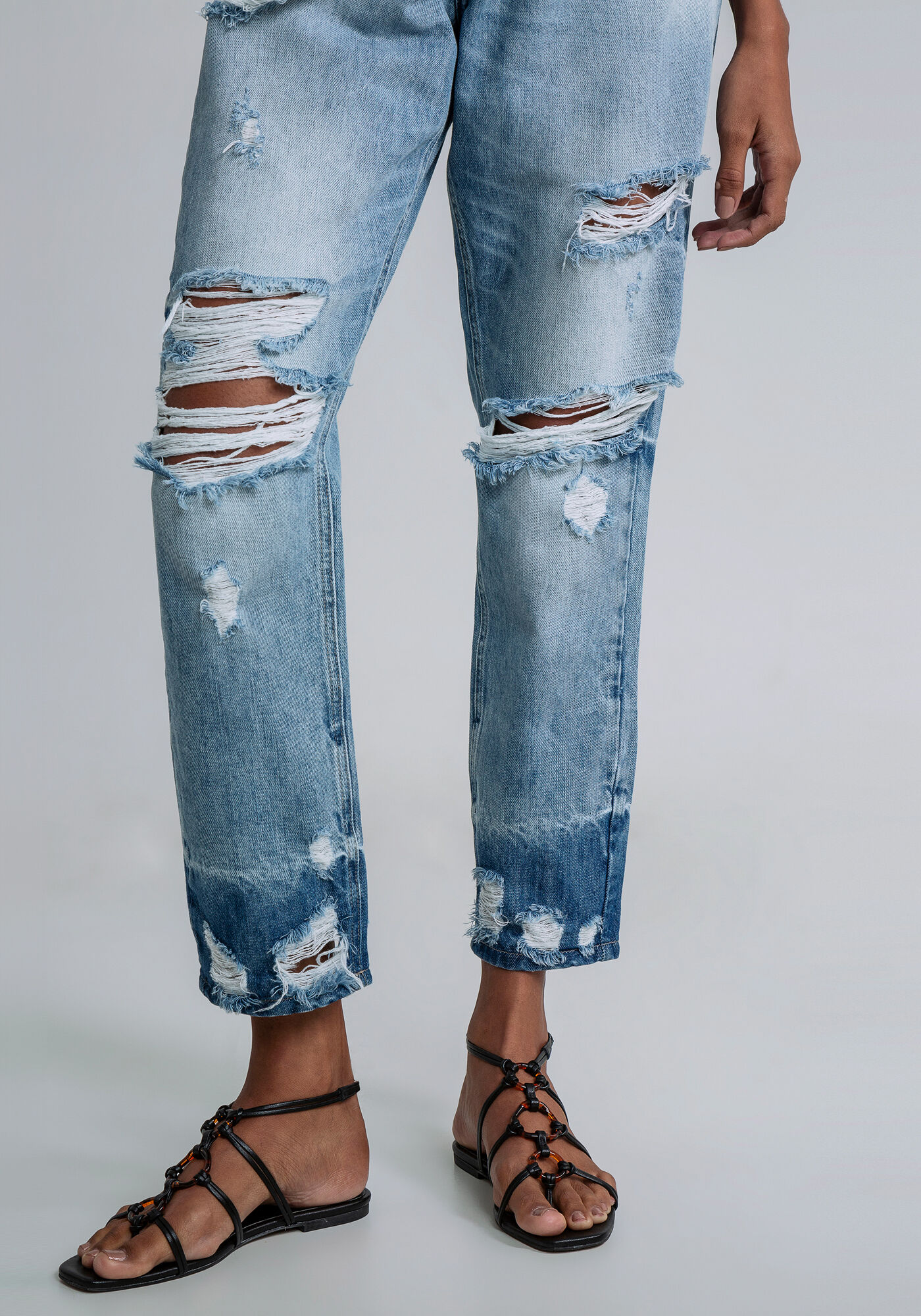 Cal&ccedil;a Jeans Mommy Destroyed, JEANS, large.