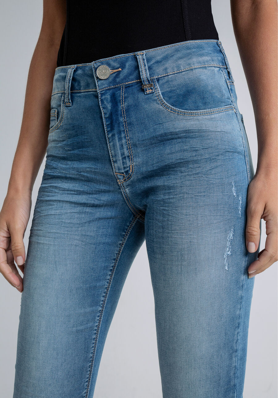 Calça Jeans Skinny Bali Elastic Denim, JEANS. Calça Jeans Skinny Bali Elastic Denim, JEANS, large.
