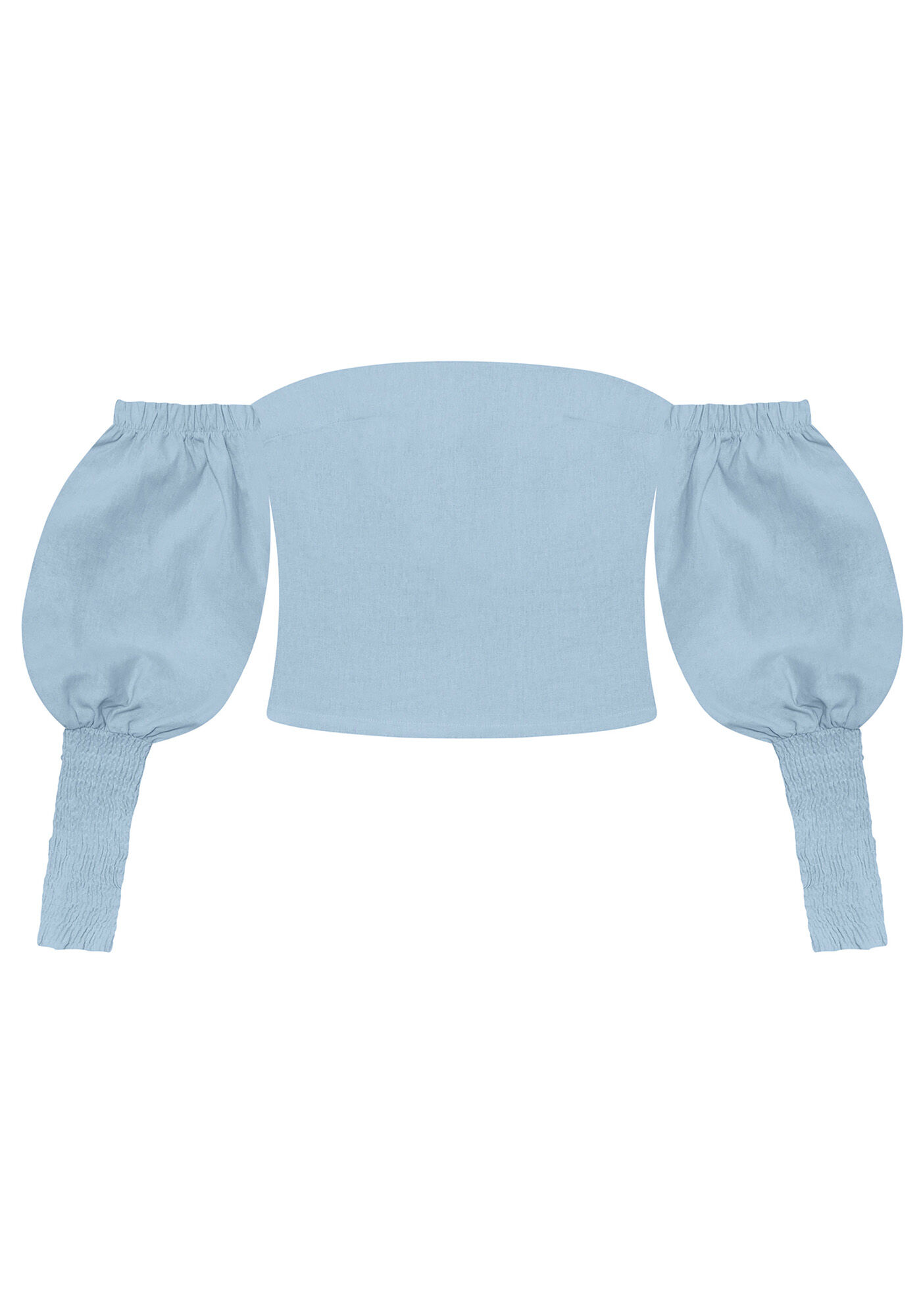 Blusa Tecido Linho Washed Plus, , large.