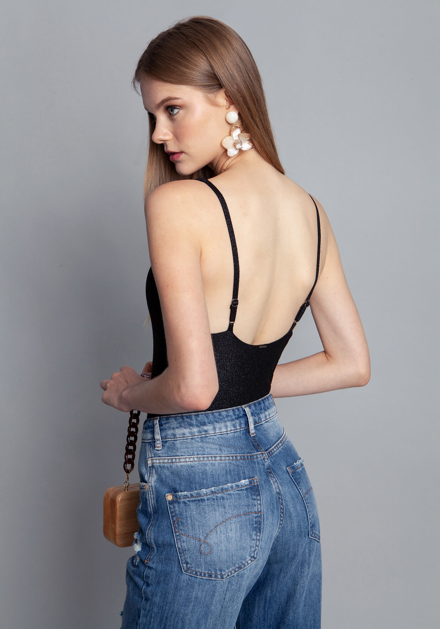 Body Malha Eccentric Shine Com Al&ccedil;a, , large.