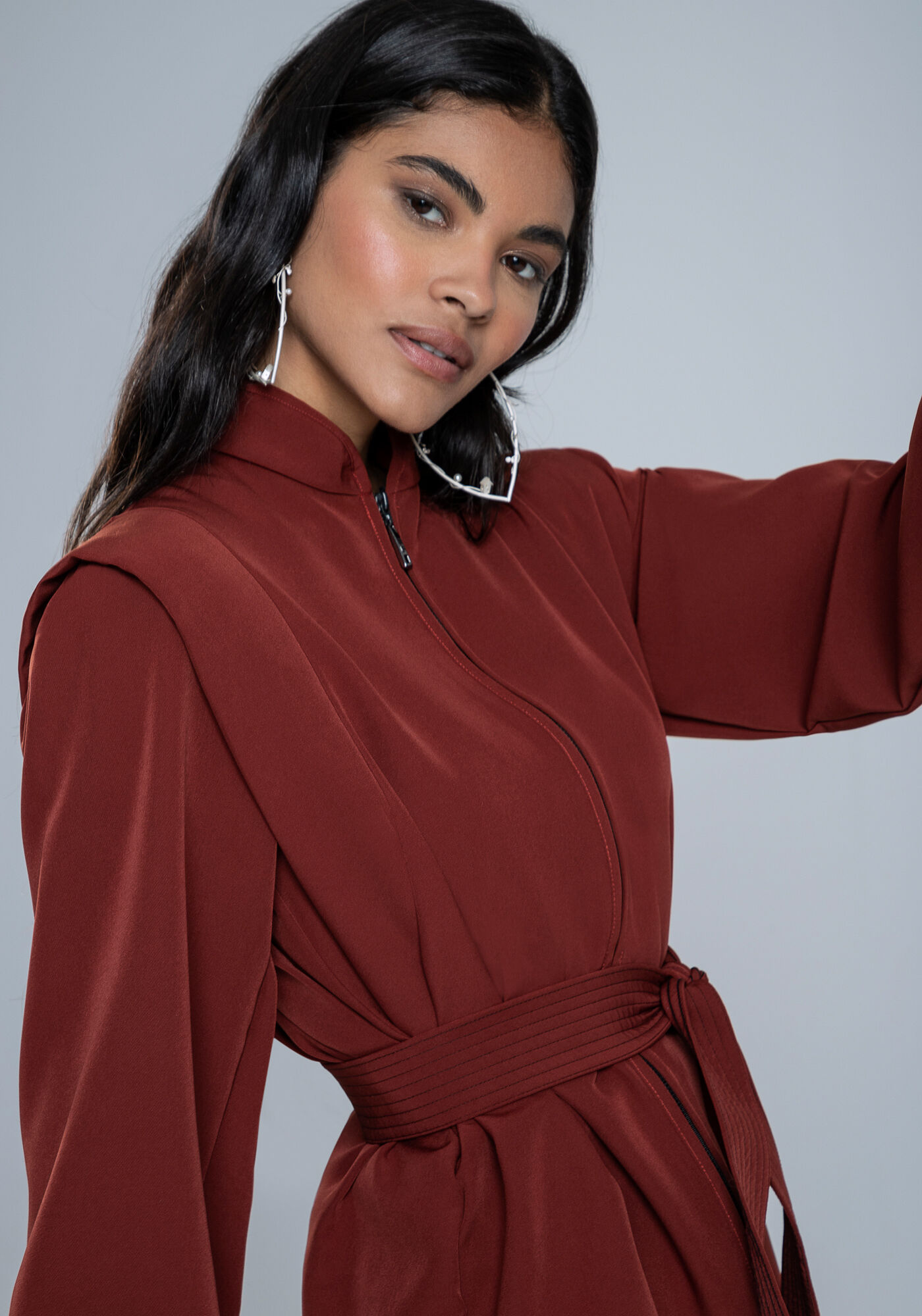 Jaqueta Petra com Recorte e Z&iacute;per, , large.