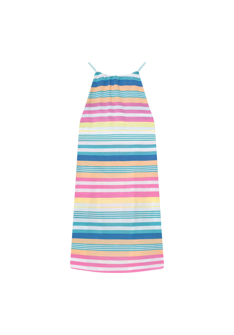 Vestido com Alças Estampa, . Vestido com Alças Estampa, , large.