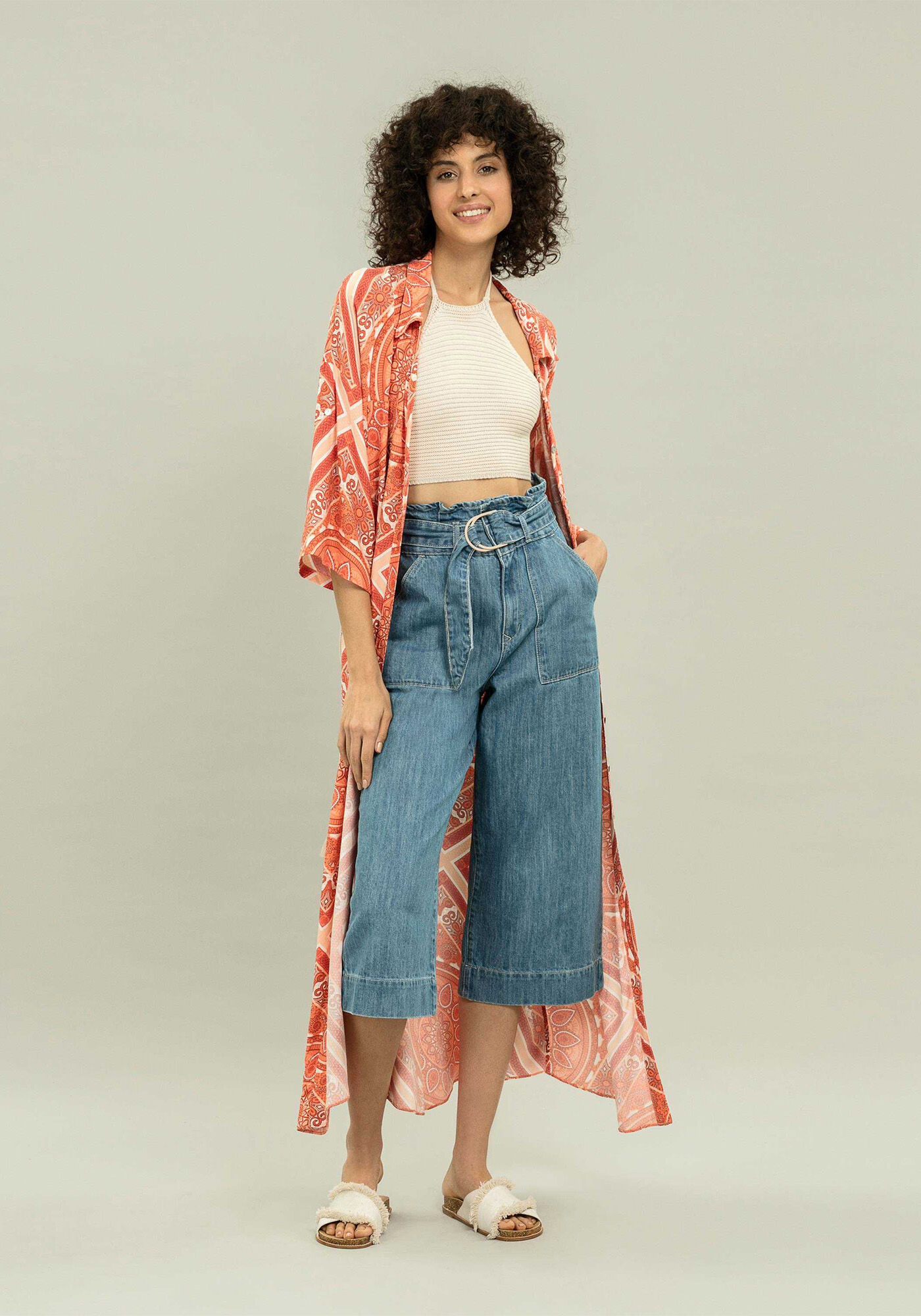 Vestido Chemise M&iacute;di, , large.