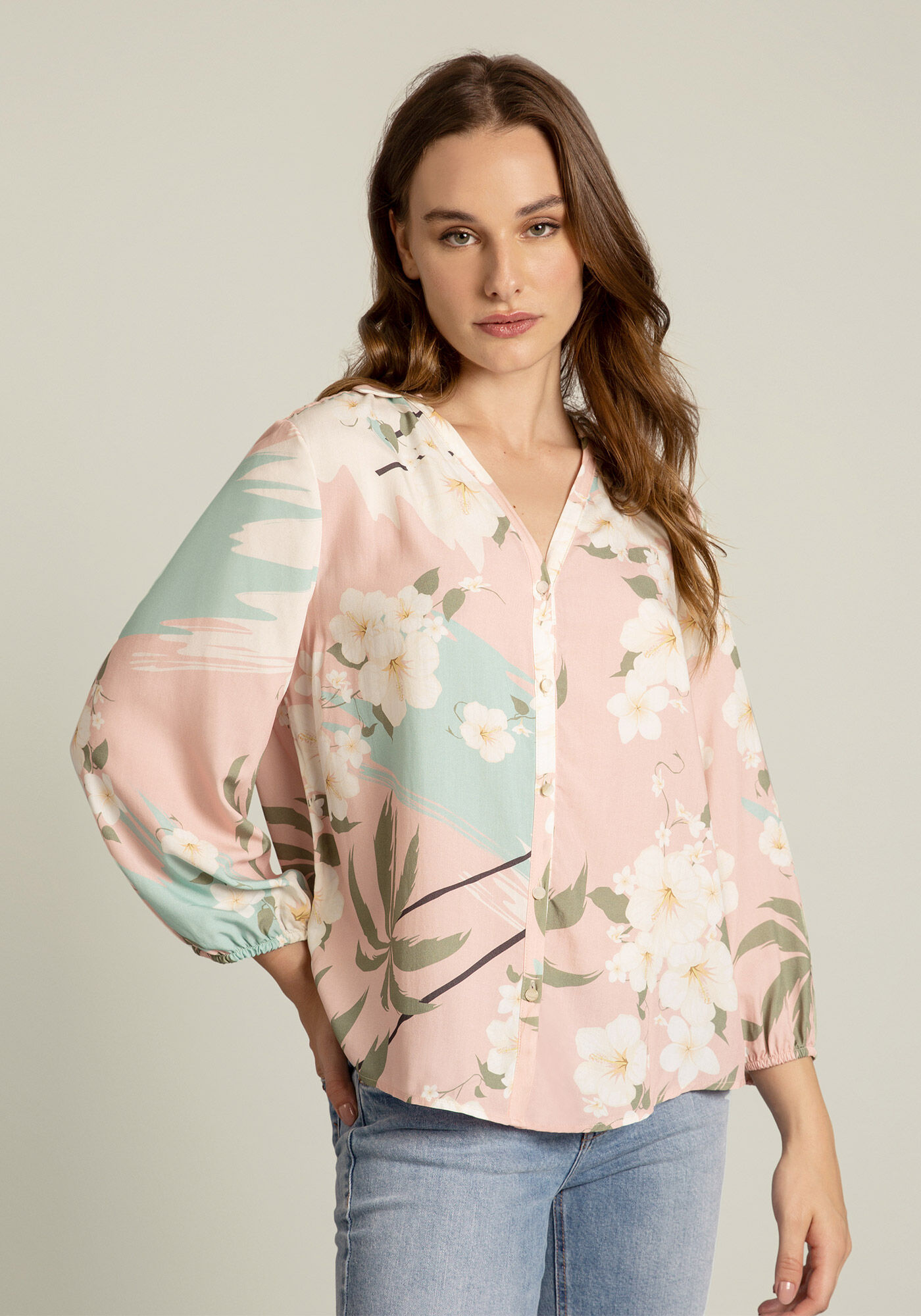 Camisa Manga Longa Bufante, , large.