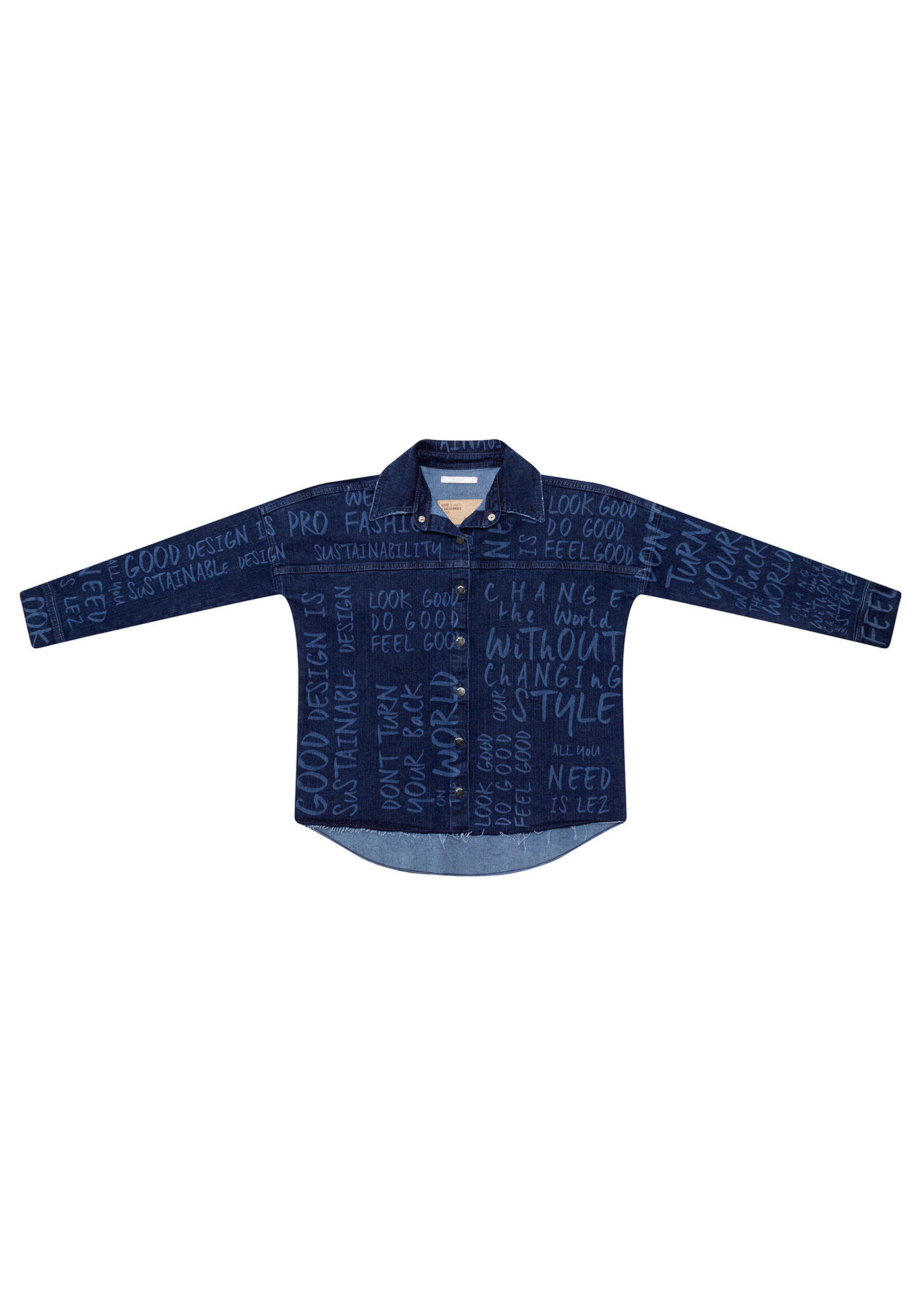 Camisa Manga Longa Mullet, , large.