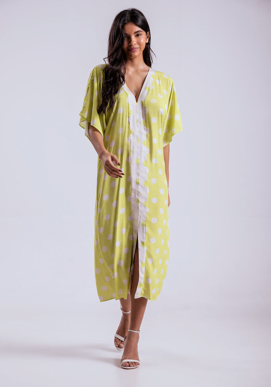 Vestido Midi em Viscose com Cinto, . Vestido Midi em Viscose com Cinto, , large.