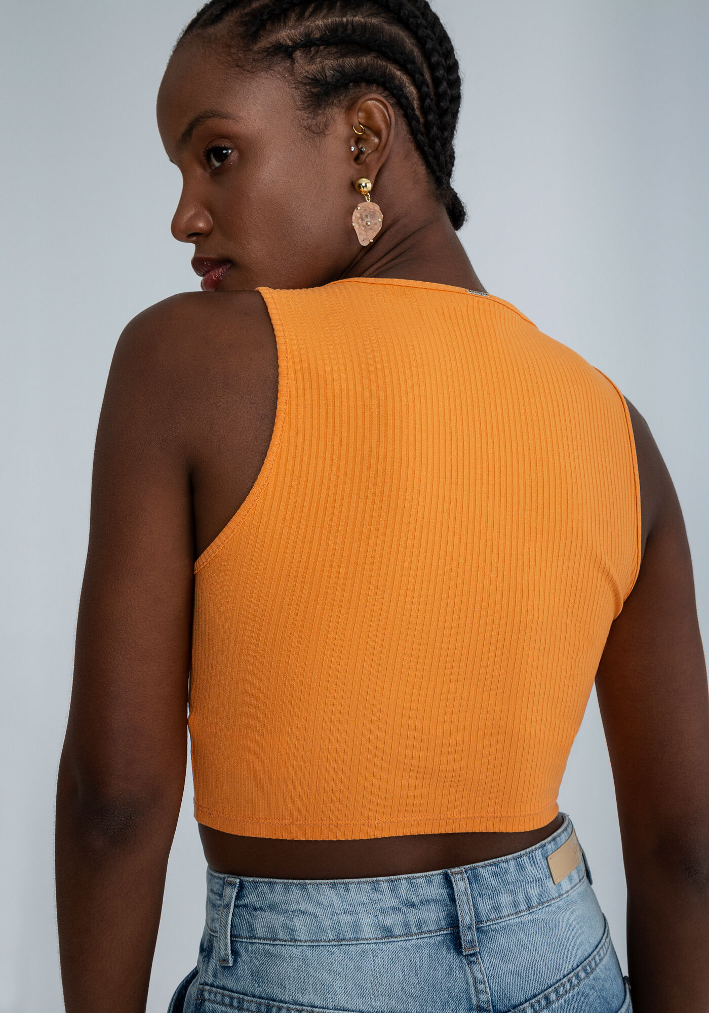 Regata Cropped La&ccedil;o Decote, , large.