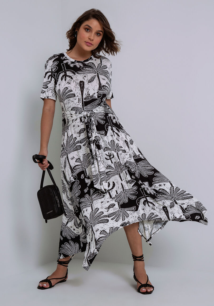 Vestido Midi Em Malha Com Barra Assimetrica Lez A Lez Vestido Midi Em Malha Com Barra Assimetrica Lez A Lez