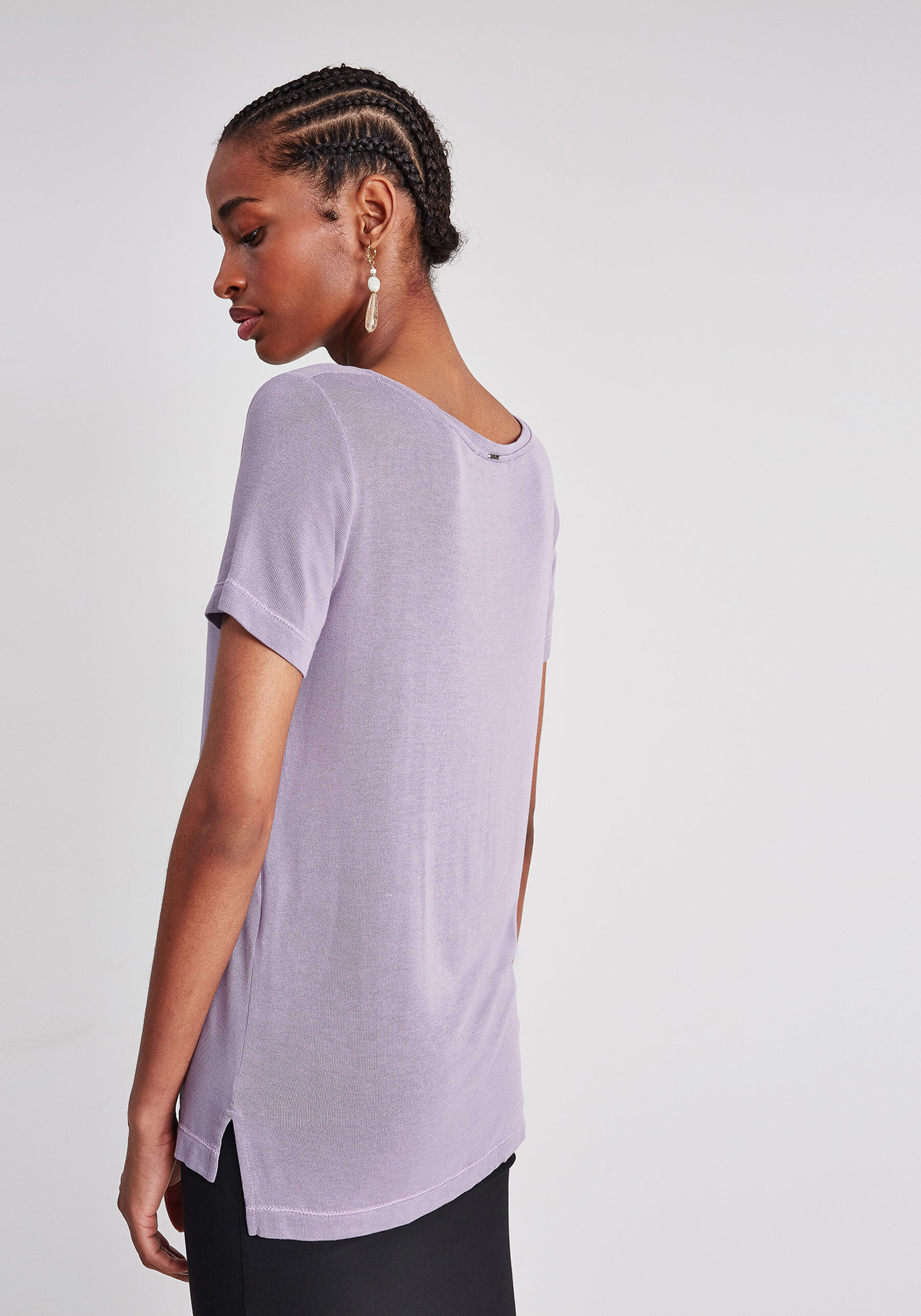 Blusa Básica Abertura Barra, . Blusa Básica Abertura Barra, , large.