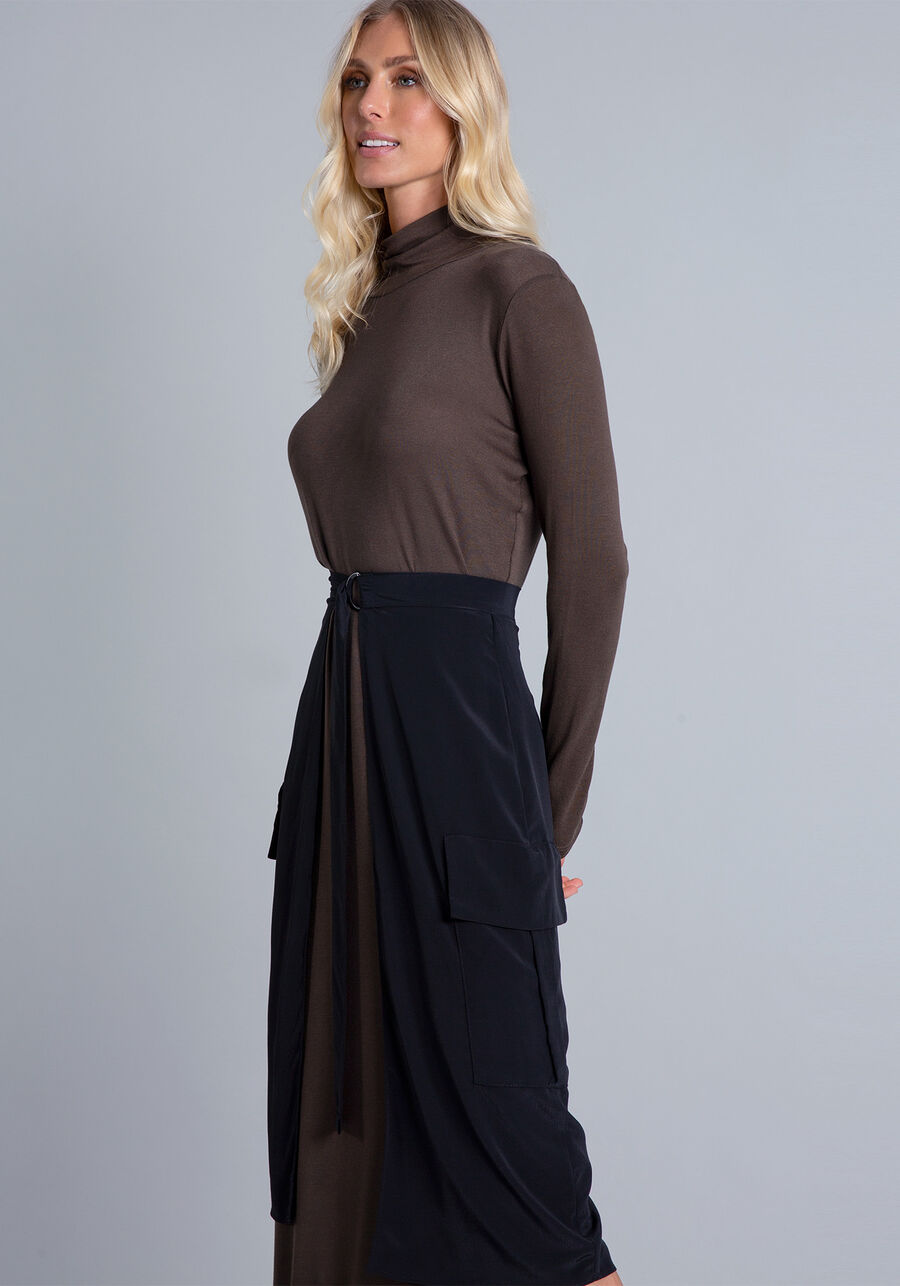 Vestido Mídi Sobreposição Saia, . Vestido Mídi Sobreposição Saia, , large.