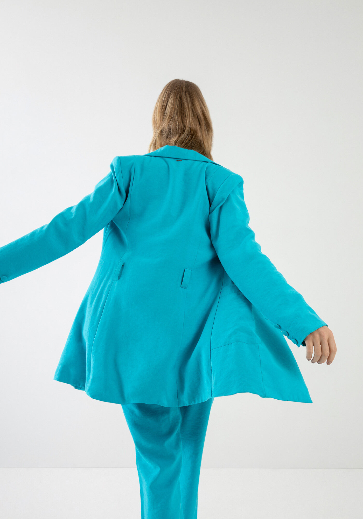 Blazer Alongado Boyfriend com Cinto, , large.