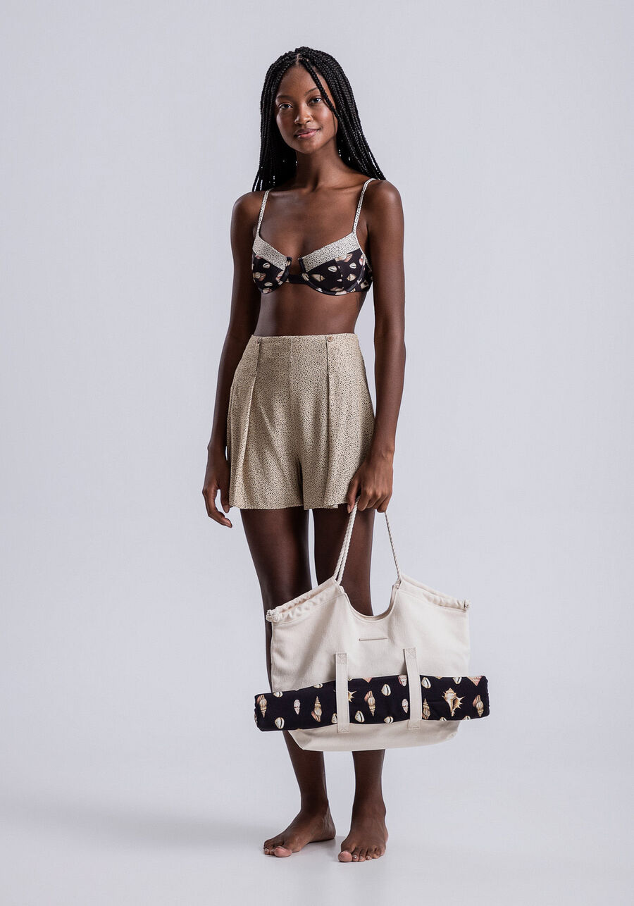 Top Meia Taça com Bojo Estampado, . Top Meia Taça com Bojo Estampado, , large.