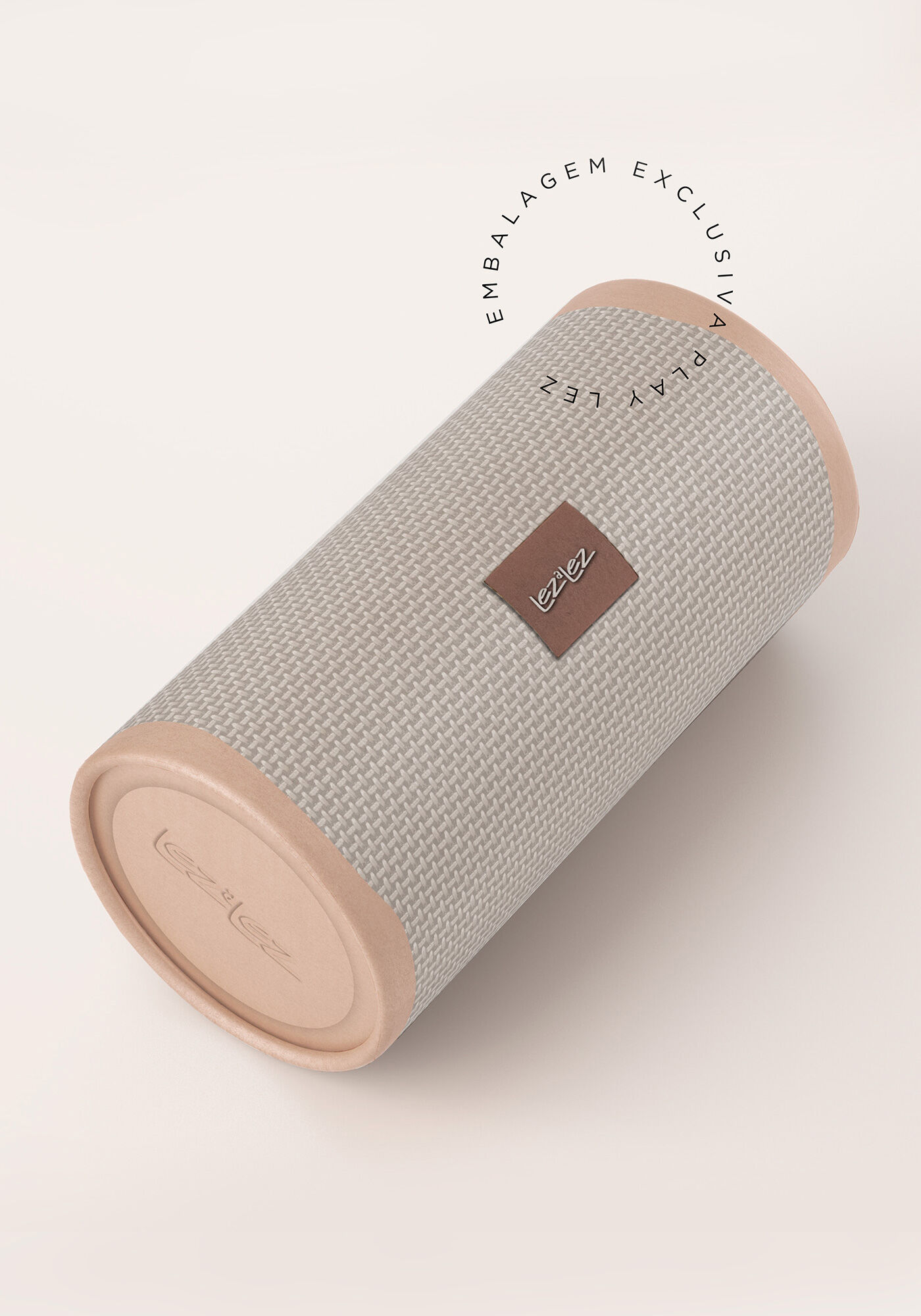 T-Shirt Play Lez Beach Please, BRANCO, large.