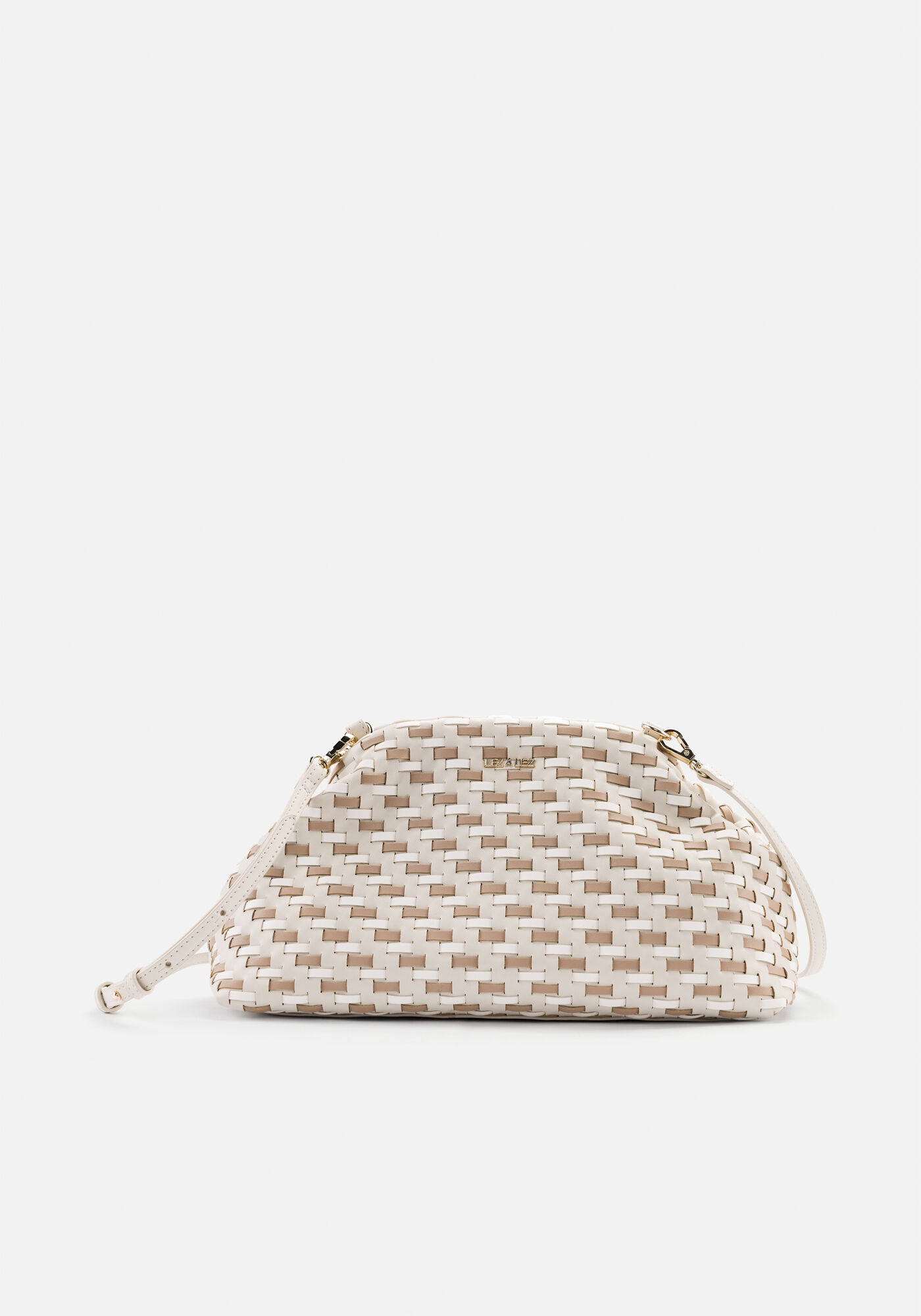 Bolsa M&eacute;dia Tran&ccedil;ada Com Al&ccedil;a Longa, CREME ANGORA, large.