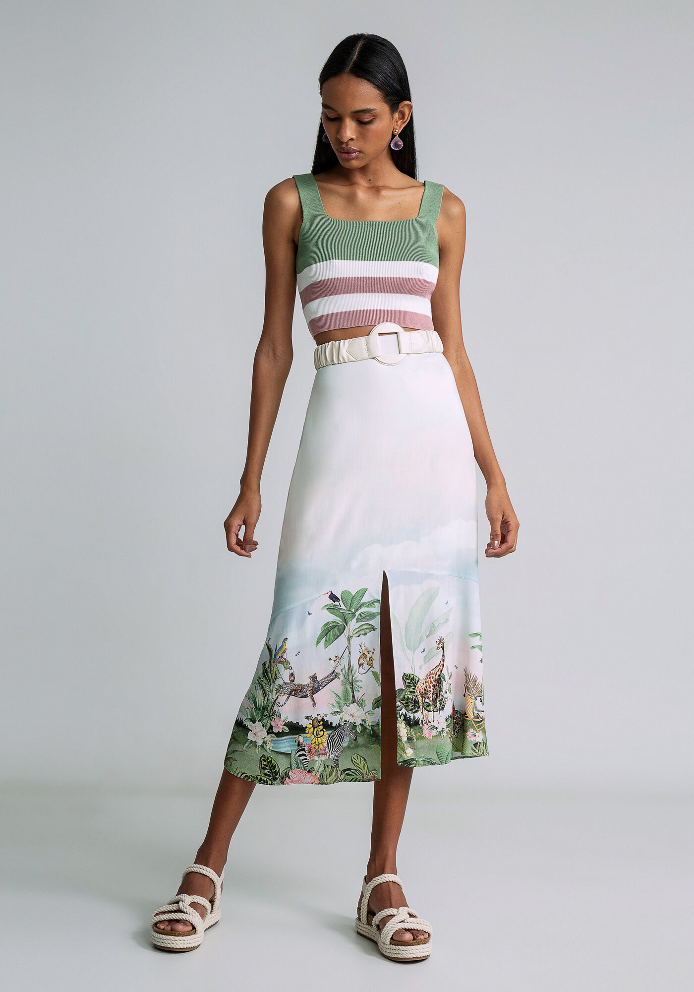 Saia midi festa sale