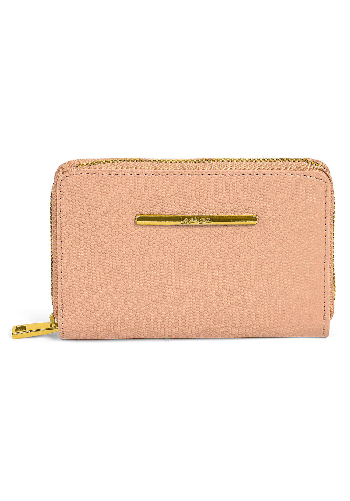 Carteira M&eacute;dia com Z&iacute;per, , large.