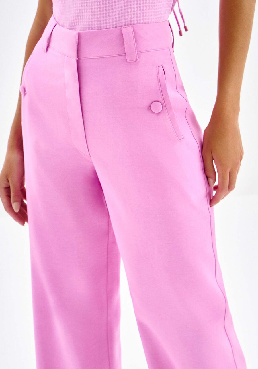 Calça Reta Cintura Alta Alfaiataria, VIOLETA TWIGG. Calça Reta Cintura Alta Alfaiataria, VIOLETA TWIGG, large.