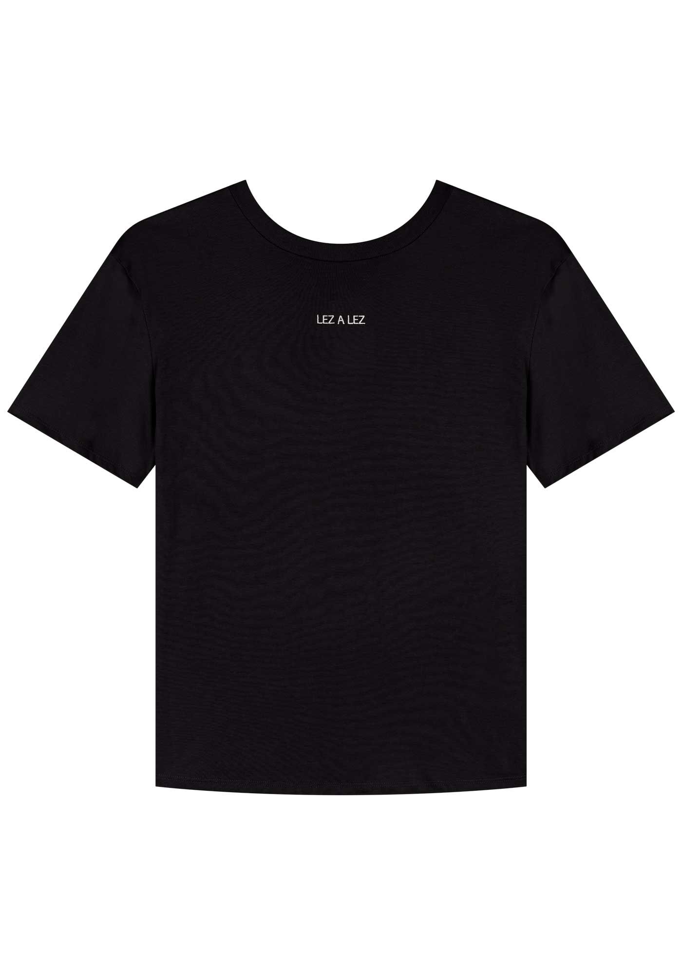 Blusa T-shirt De Mangas Curtas Em Malha De Algod&atilde;o Penteado, , large.