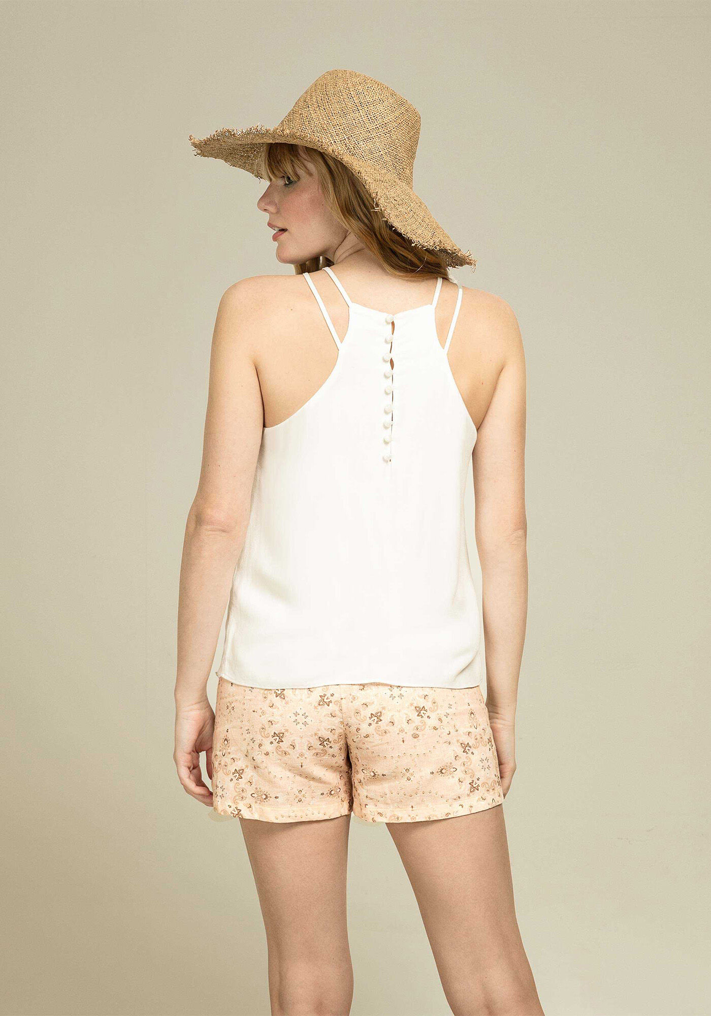 Blusa com Al&ccedil;as Bot&otilde;es, , large.