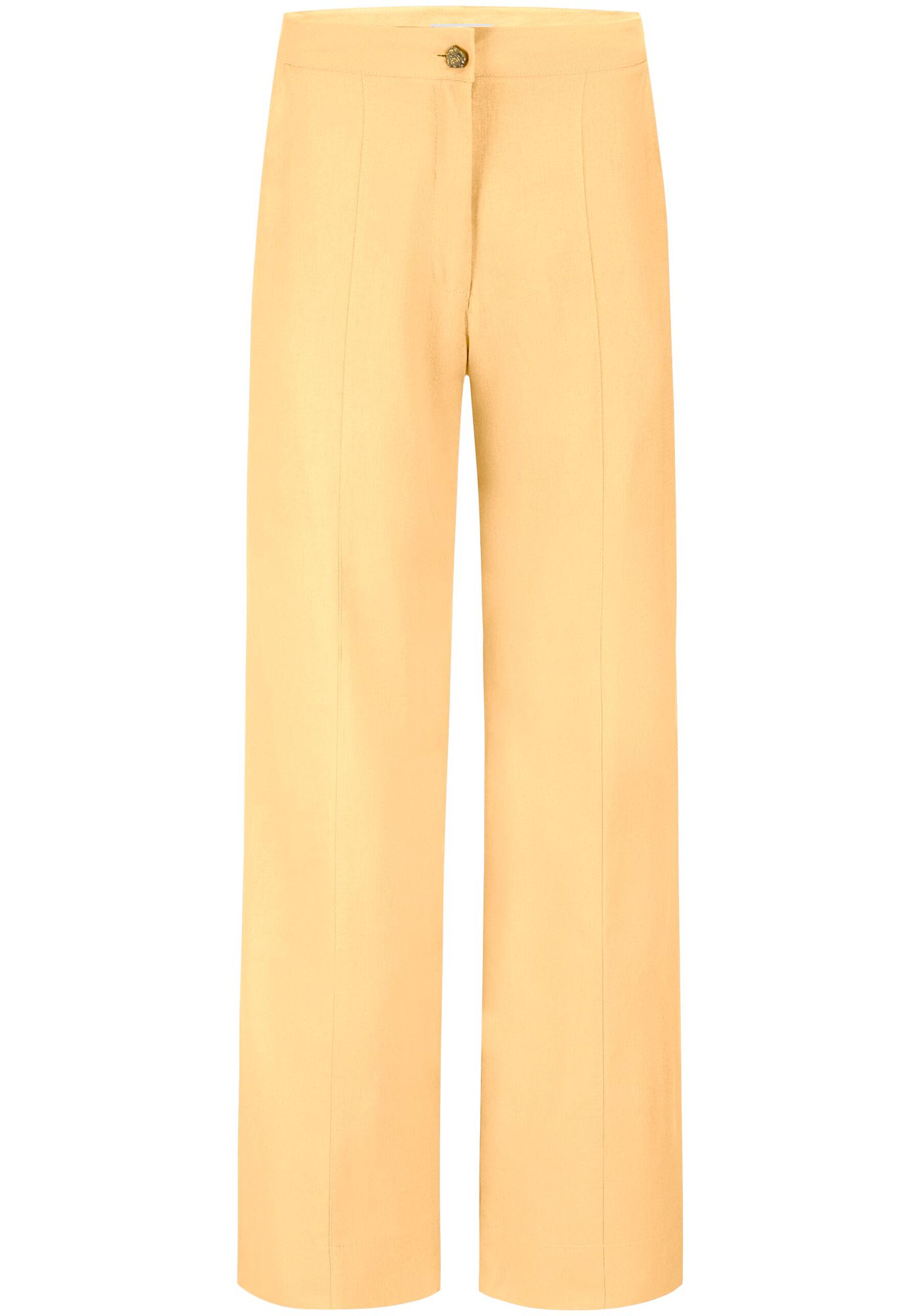 Calça Reta Alfaiataria em Linho com Cintura Alta, . Calça Reta Alfaiataria em Linho com Cintura Alta, , large.
