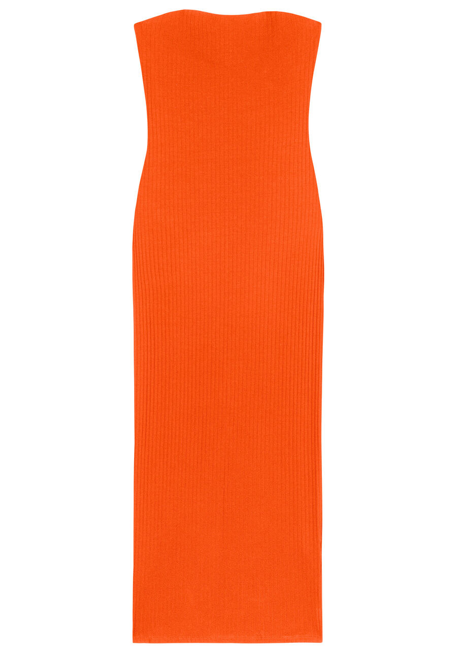 Vestido Midi Canelado Sem Alça, . Vestido Midi Canelado Sem Alça, , large.