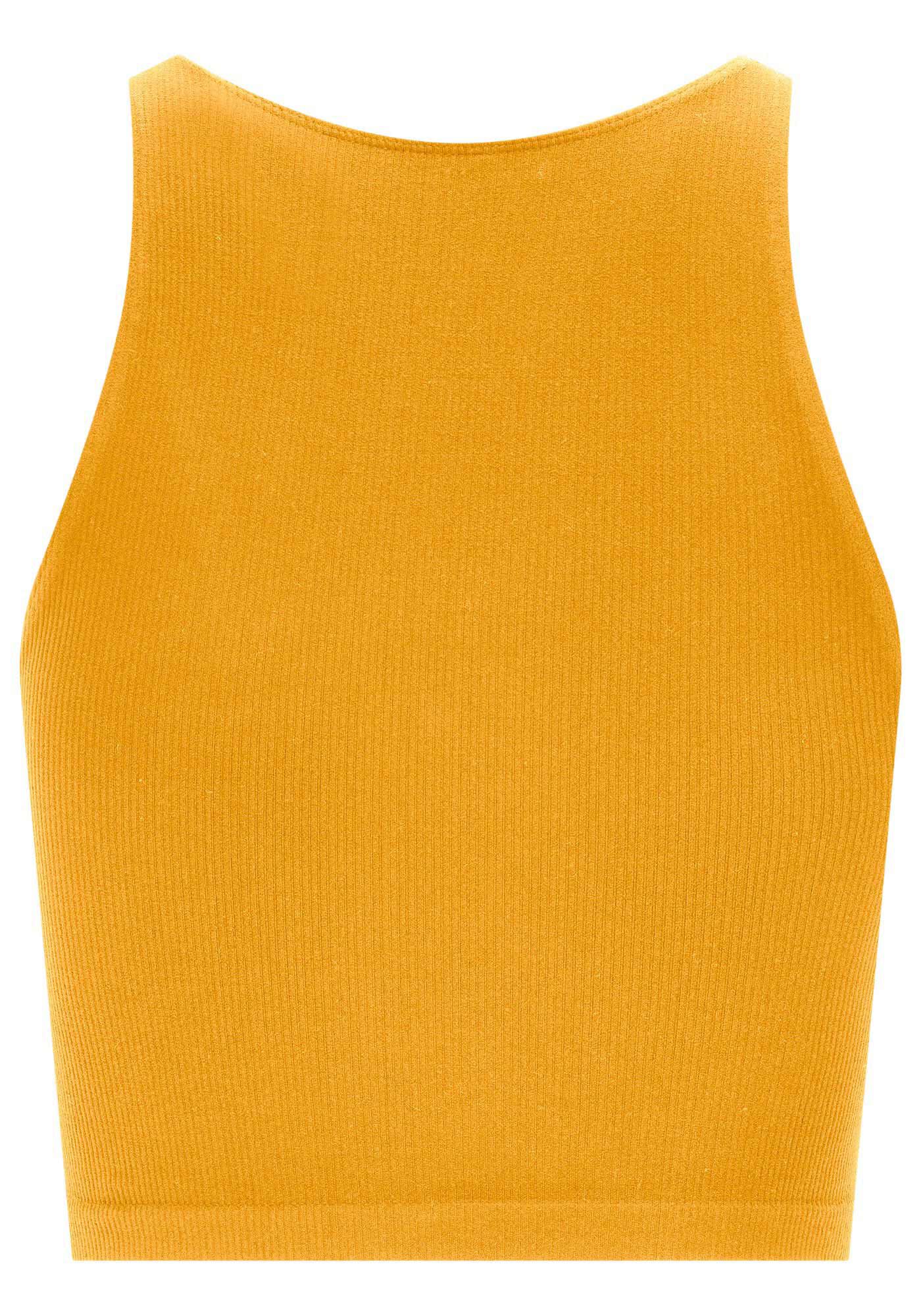 Regata Cropped Halter Neck Basic Seamless Sem Costura, , large.