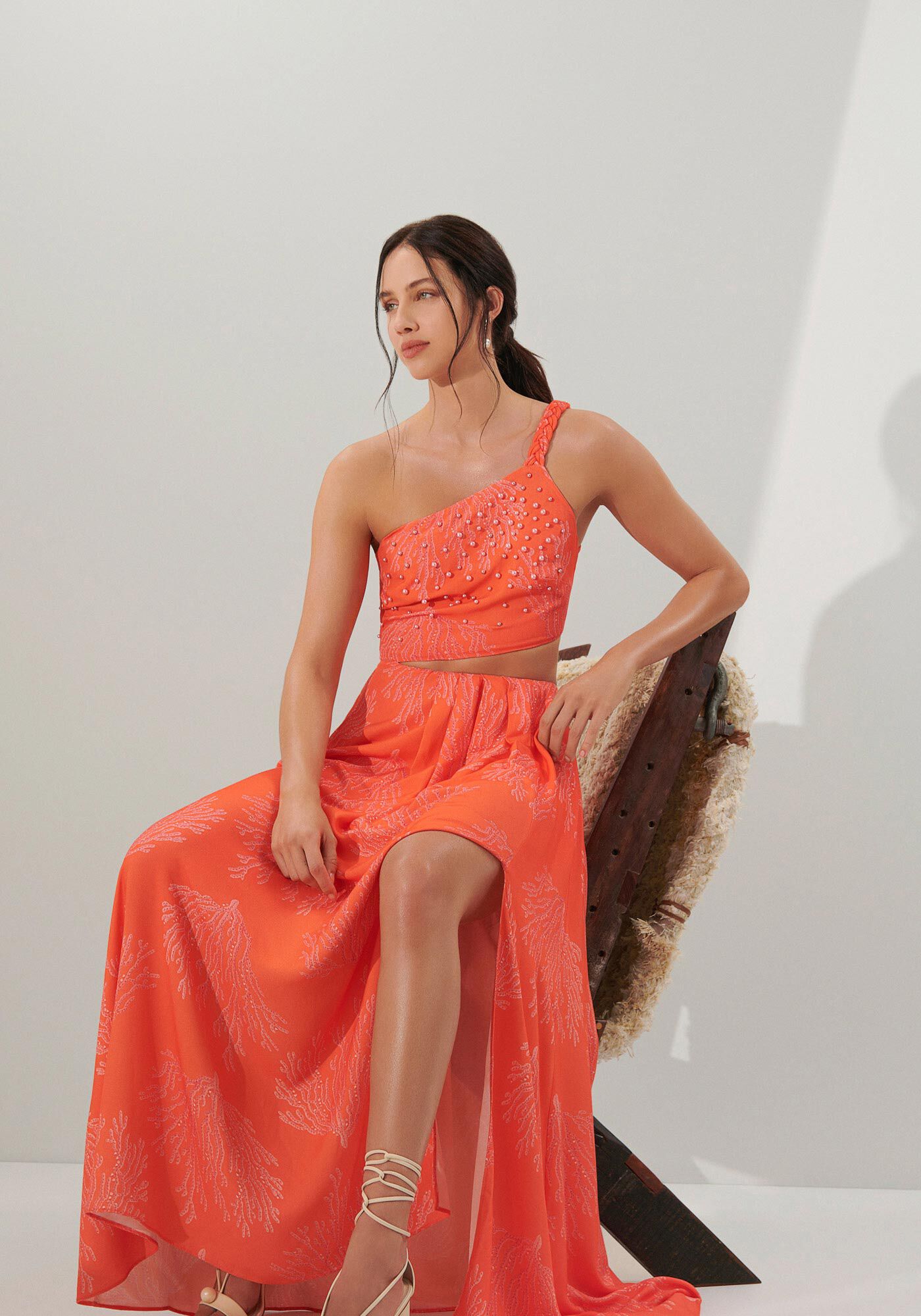 Vestidos corais sales