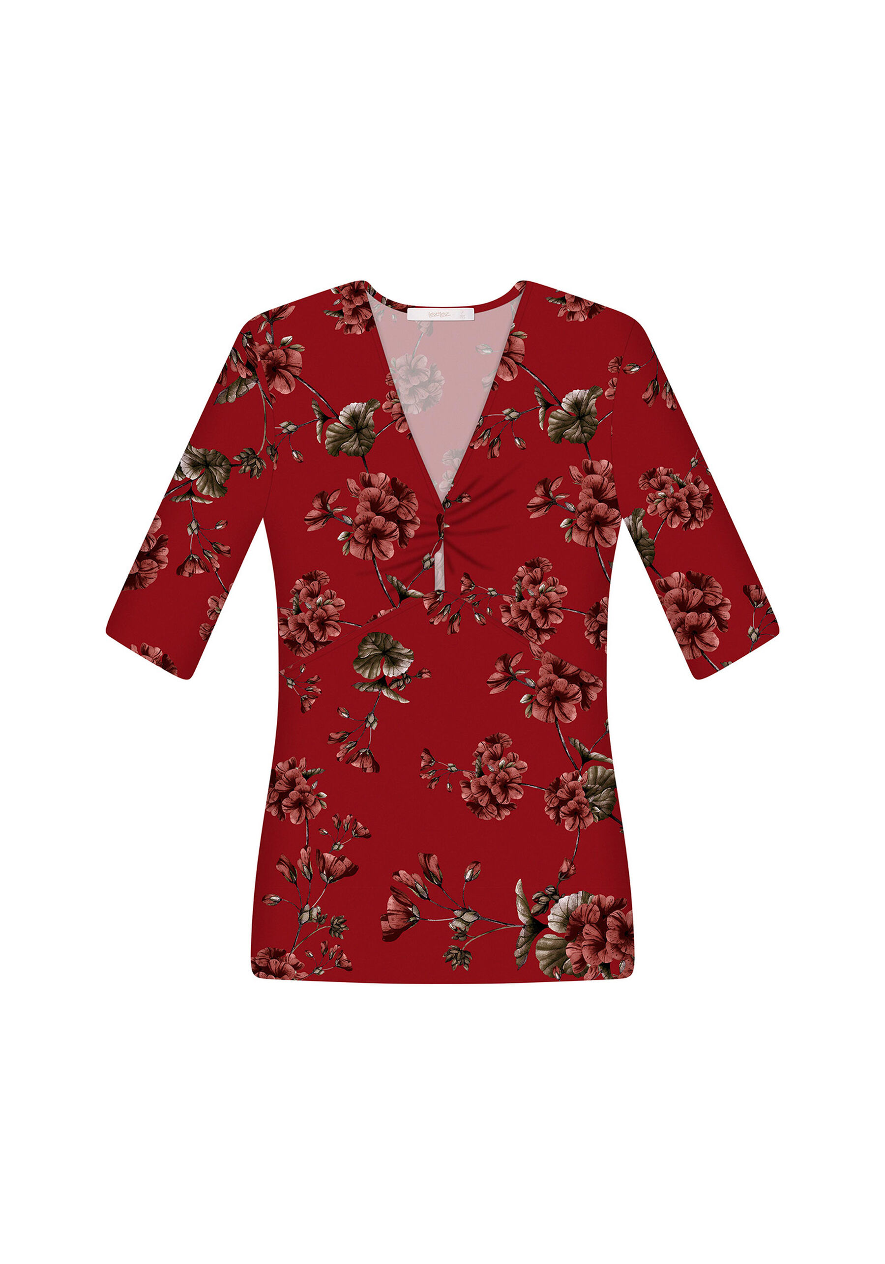 Blusa Manga 3/4 Estampada, . Blusa Manga 3/4 Estampada, , large.