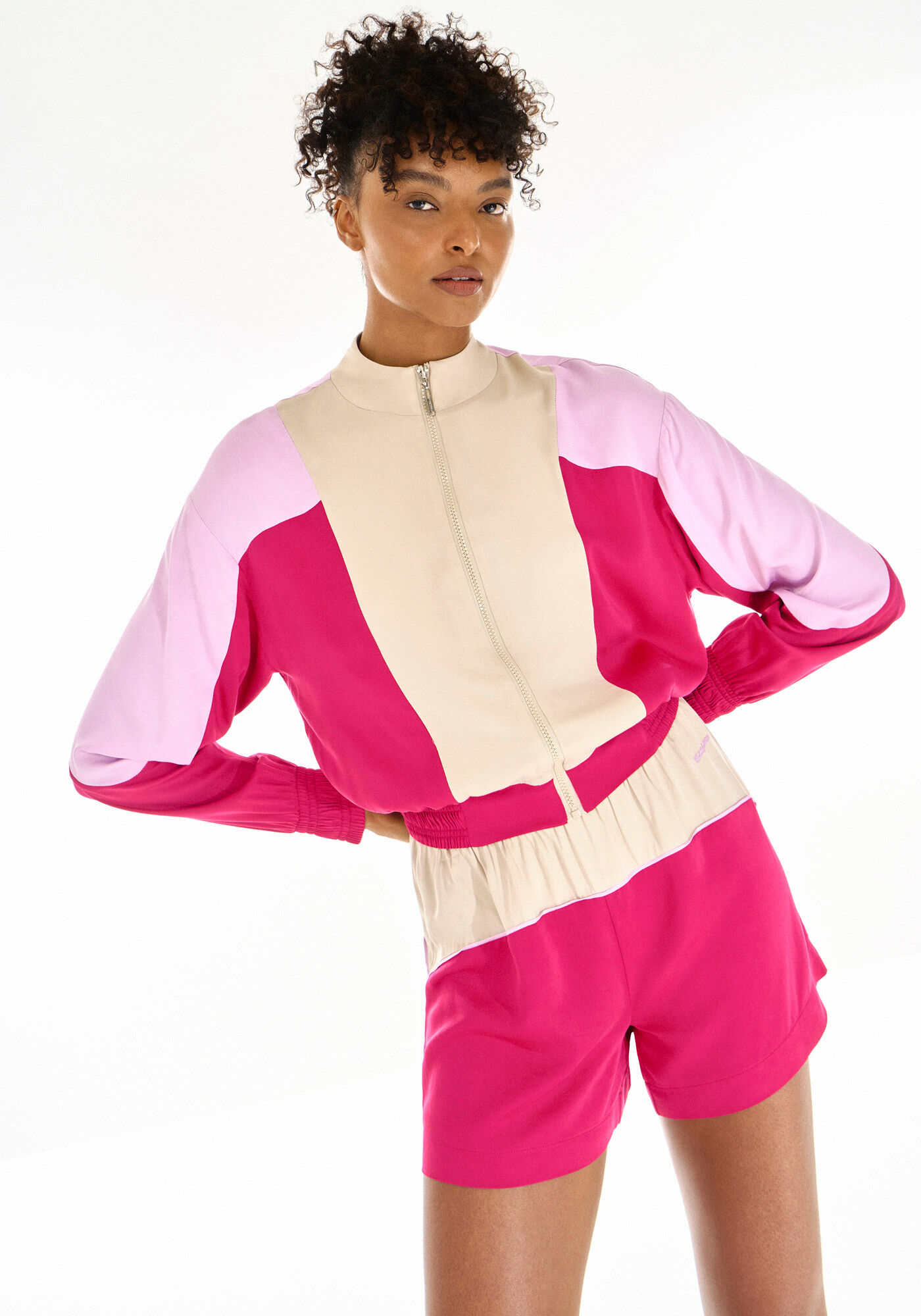 Jaqueta Bomber MOVE Fitness com Recortes, , large.