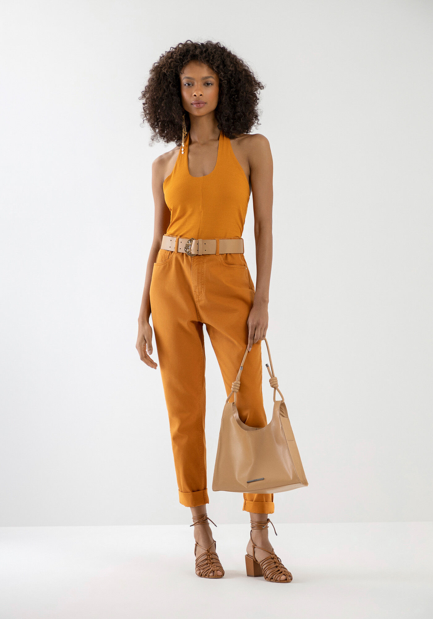 Blusa Frente &Uacute;nica em Malha Texturizada, , large.