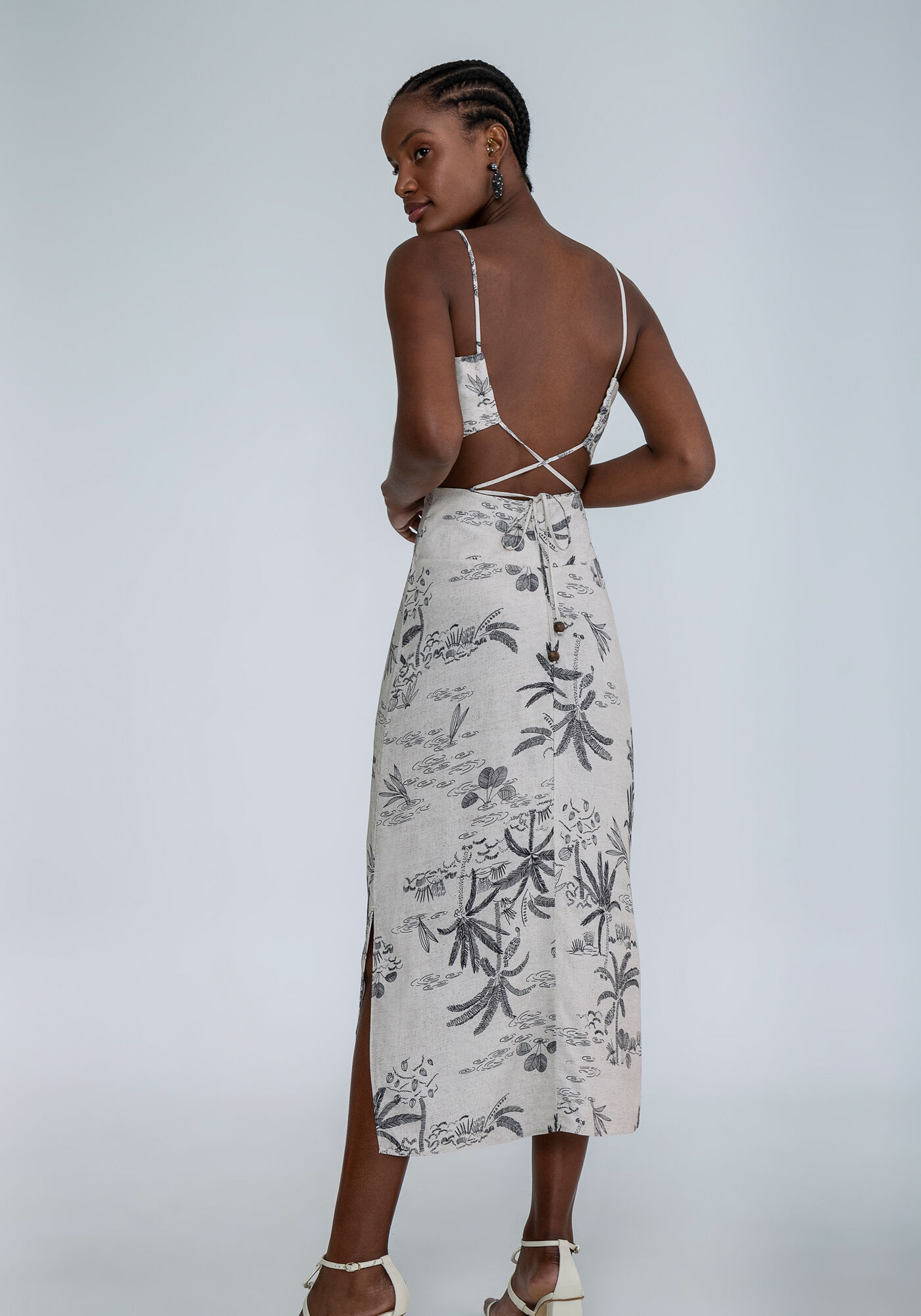 Vestido discount lezalez midi