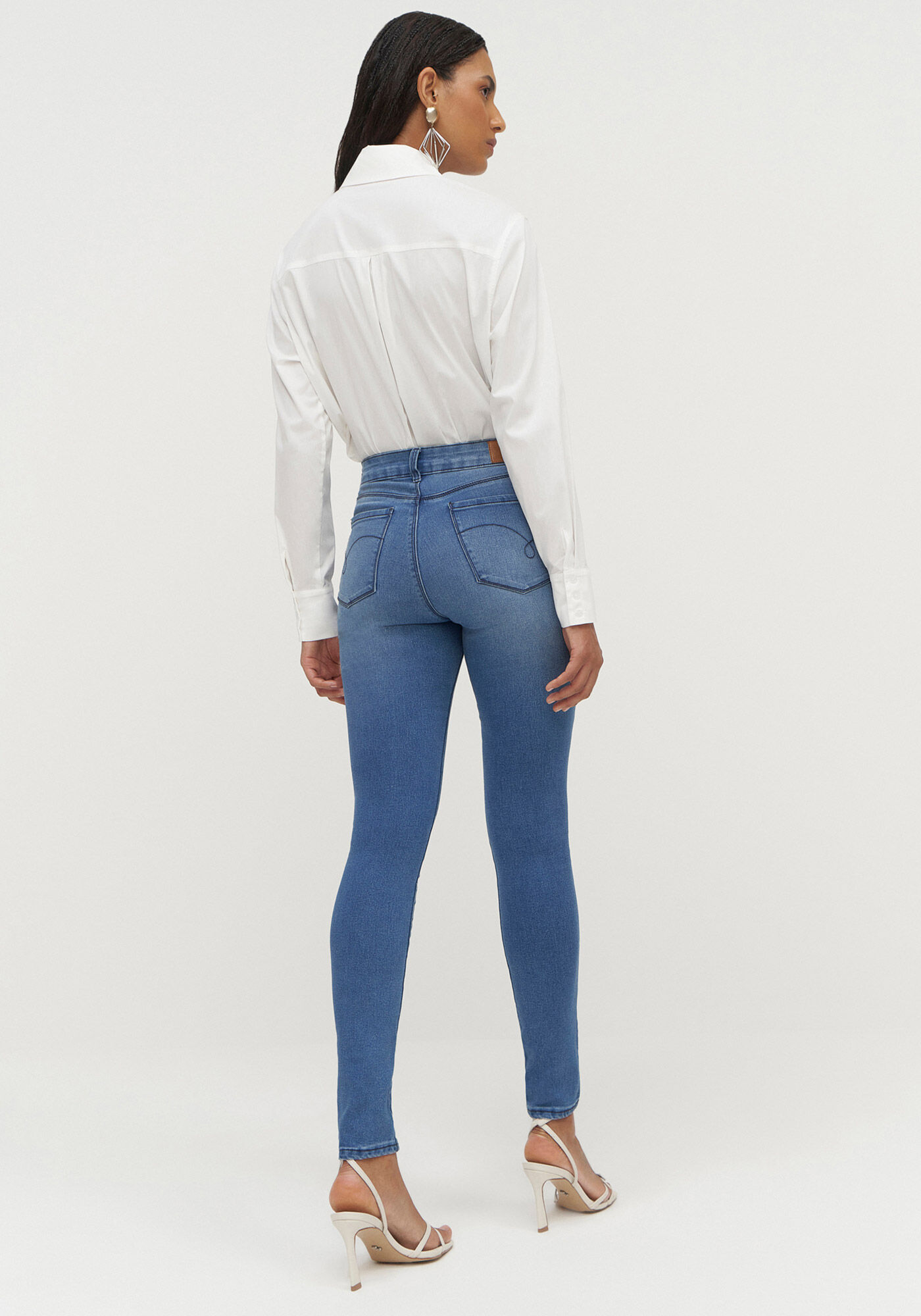 Camisa Manga Longa em Algod&atilde;o com Elastano, , large.