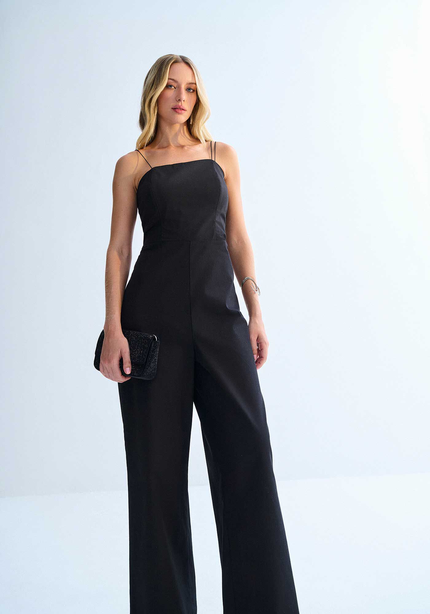 Macac&atilde;o Longo Alfaiataria em Cotton Sarjado com Al&ccedil;as, , large.